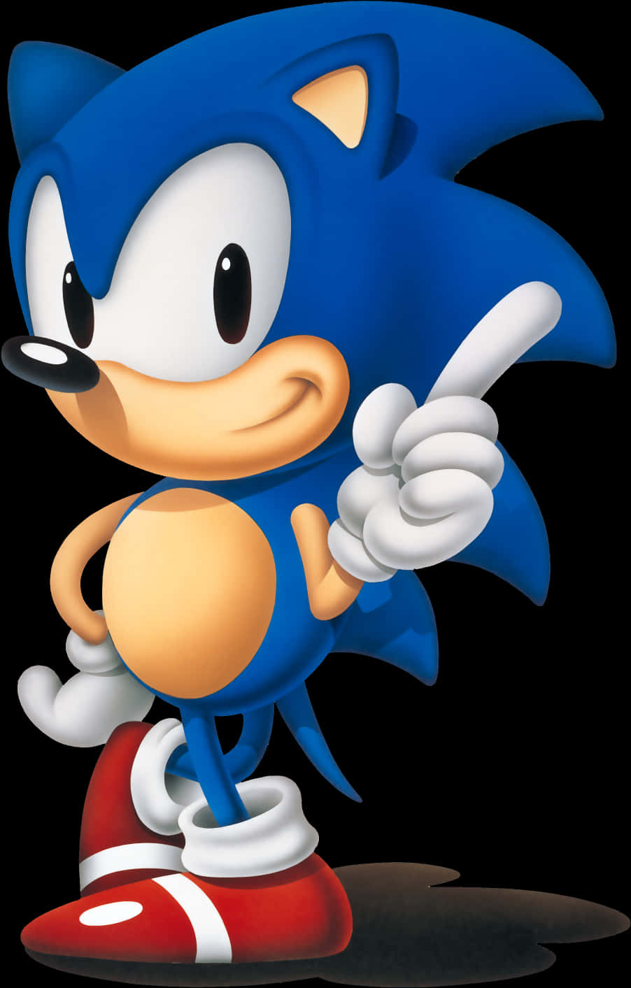 Pose clásica de Sonic Fondos de pantalla