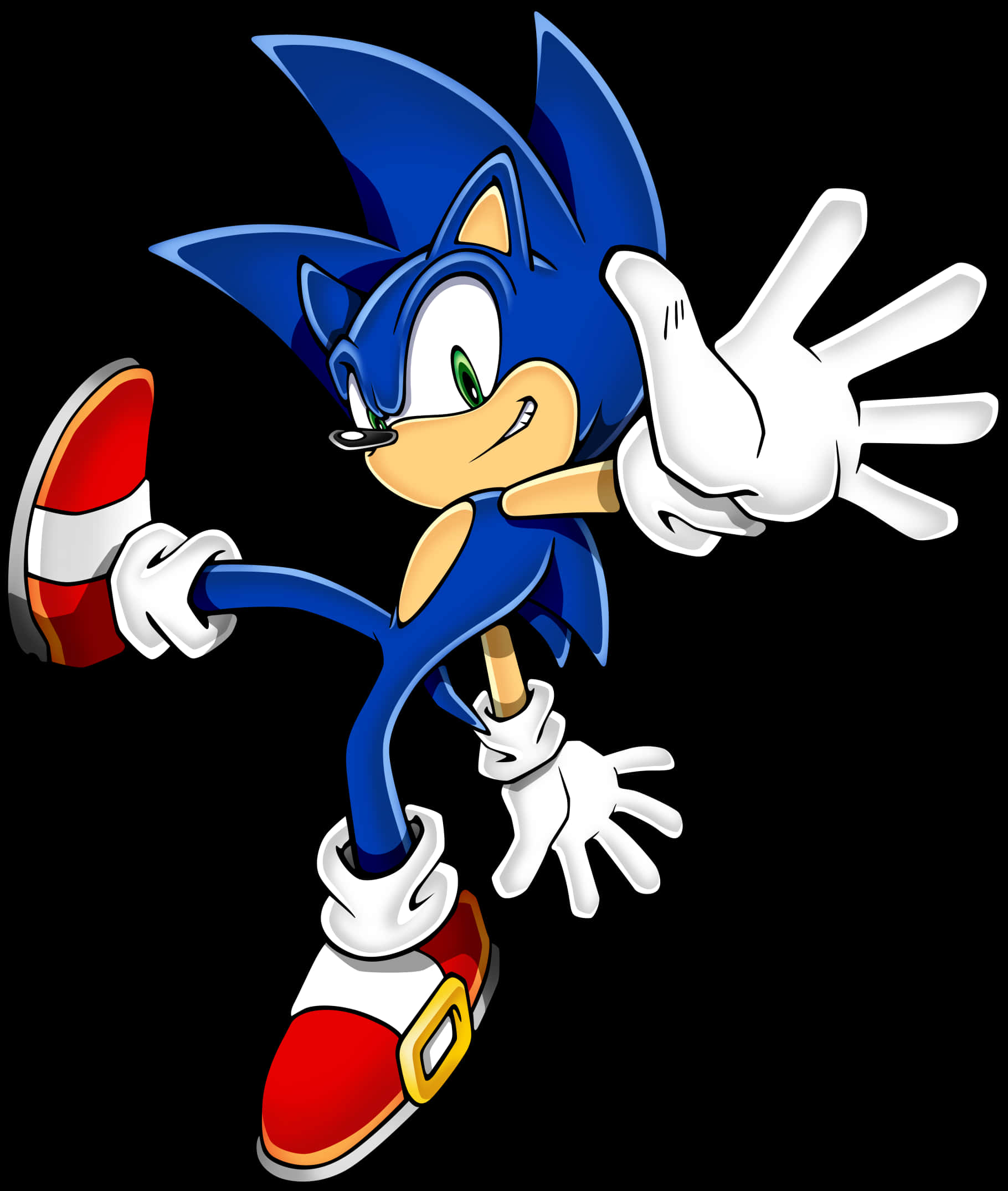 Pose clásica de Sonic Fondos de pantalla