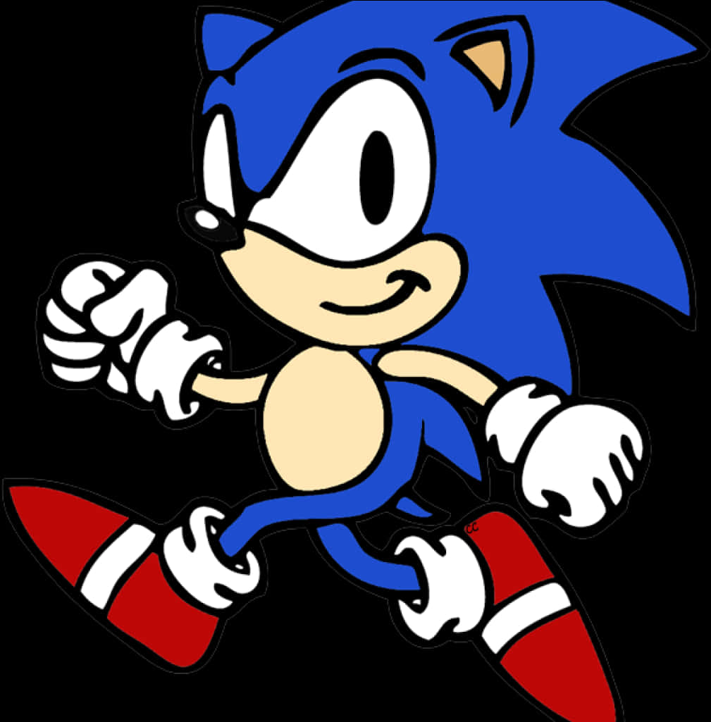 Pose clásica de Sonic The Hedgehog Fondos de pantalla