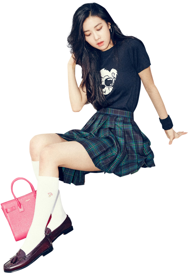 Pose de moda de integrante de Blackpink Fondos de pantalla