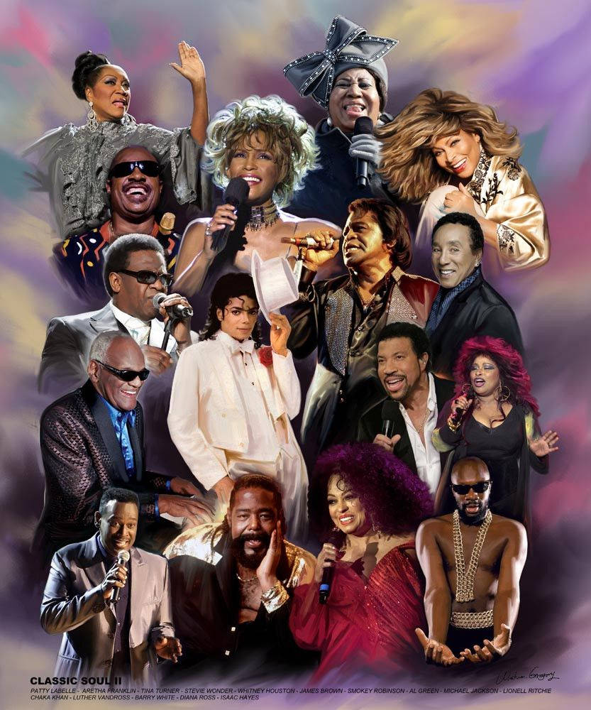 Póster clásico de Luther Vandross, ícono del soul Fondos de pantalla