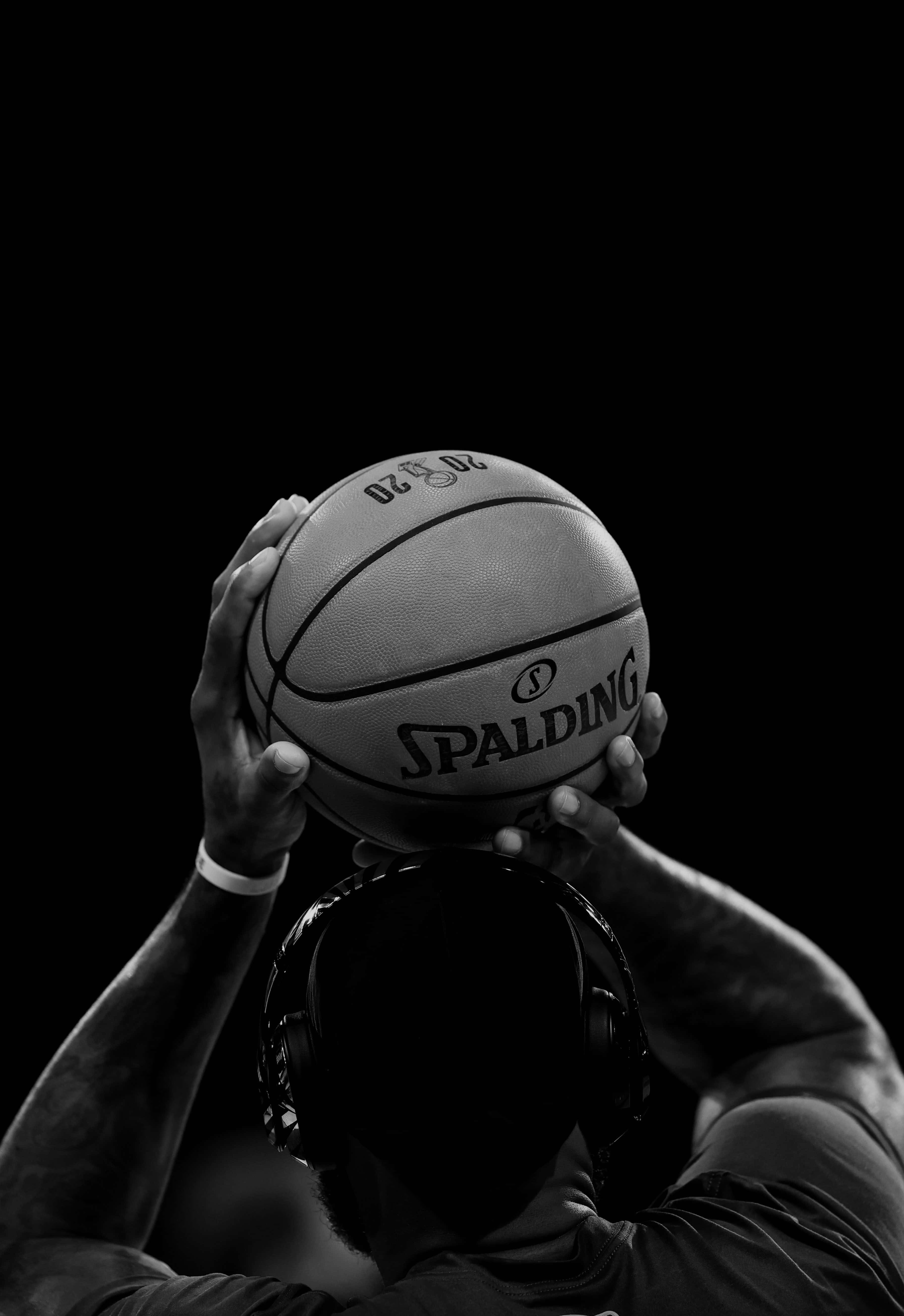 Póster de Baloncesto Negro Spalding Fondos de pantalla
