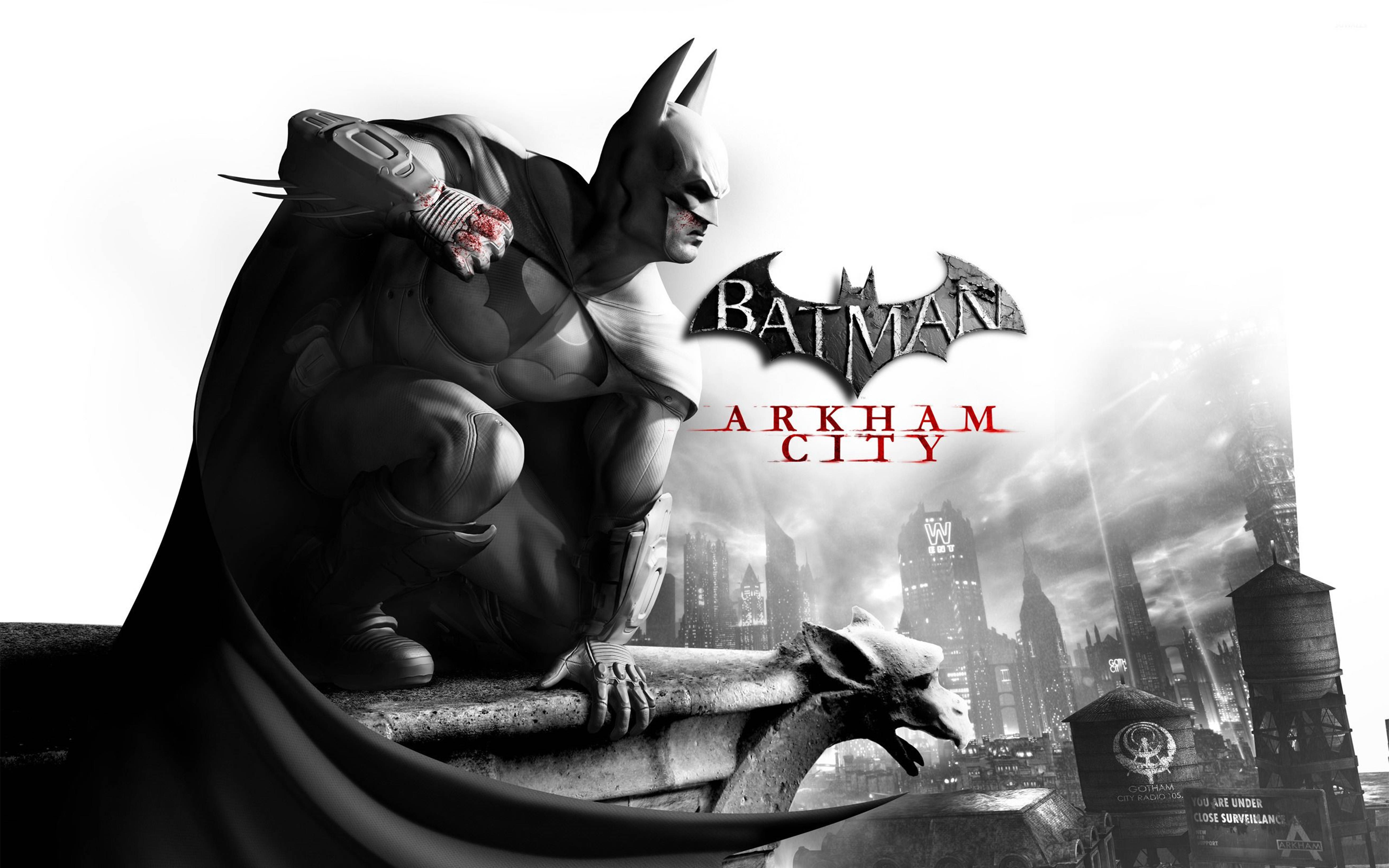 Póster de Batman Arkham City 4K Fondos de pantalla