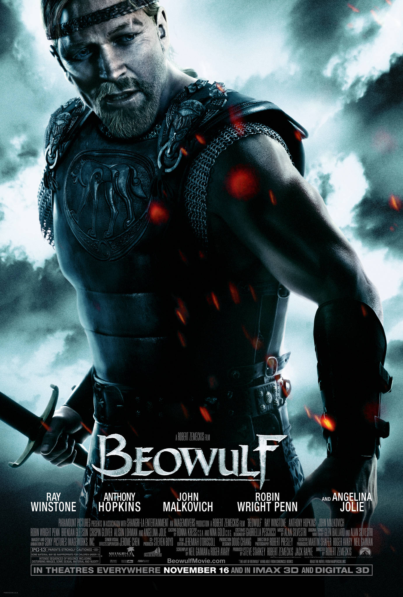 Póster de Beowulf con Ray Winstone Fondos de pantalla