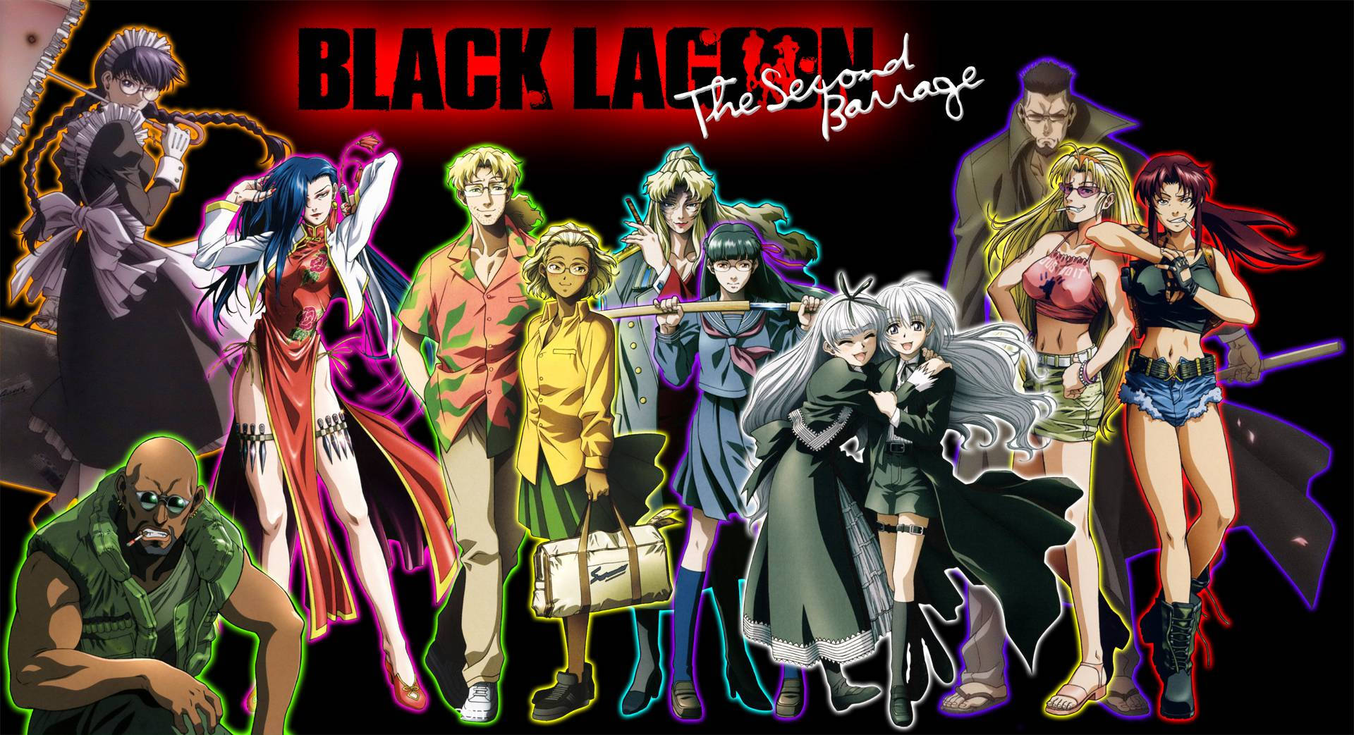 Póster de Black Lagoon Second Barrage Fondos de pantalla