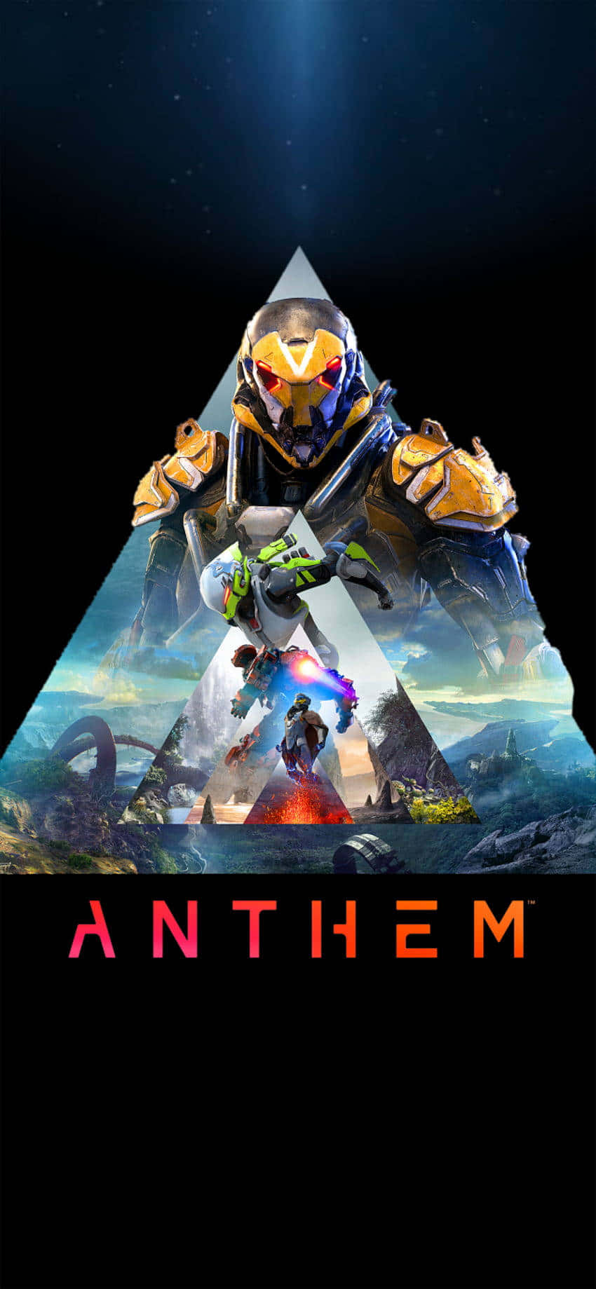 Póster de Concepto Triangular Fondo Anthem para Pixel 3 Fondos de pantalla
