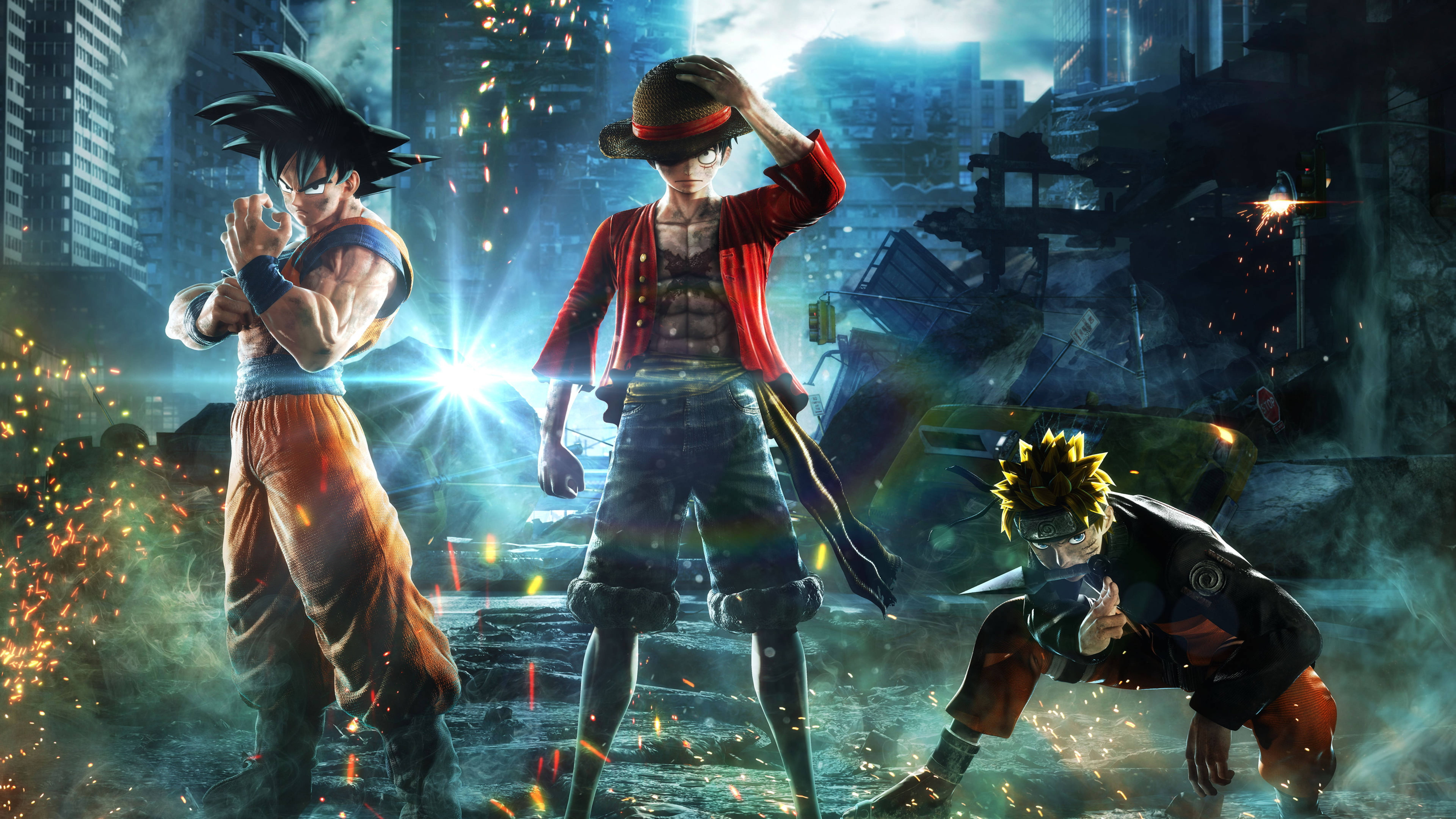 Póster de Jump Force en 8K Ultra HD Fondos de pantalla