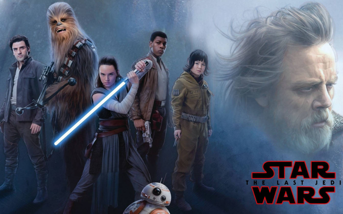 Póster de la película Star Wars Luke Skywalker 4K 2017 Fondos de pantalla