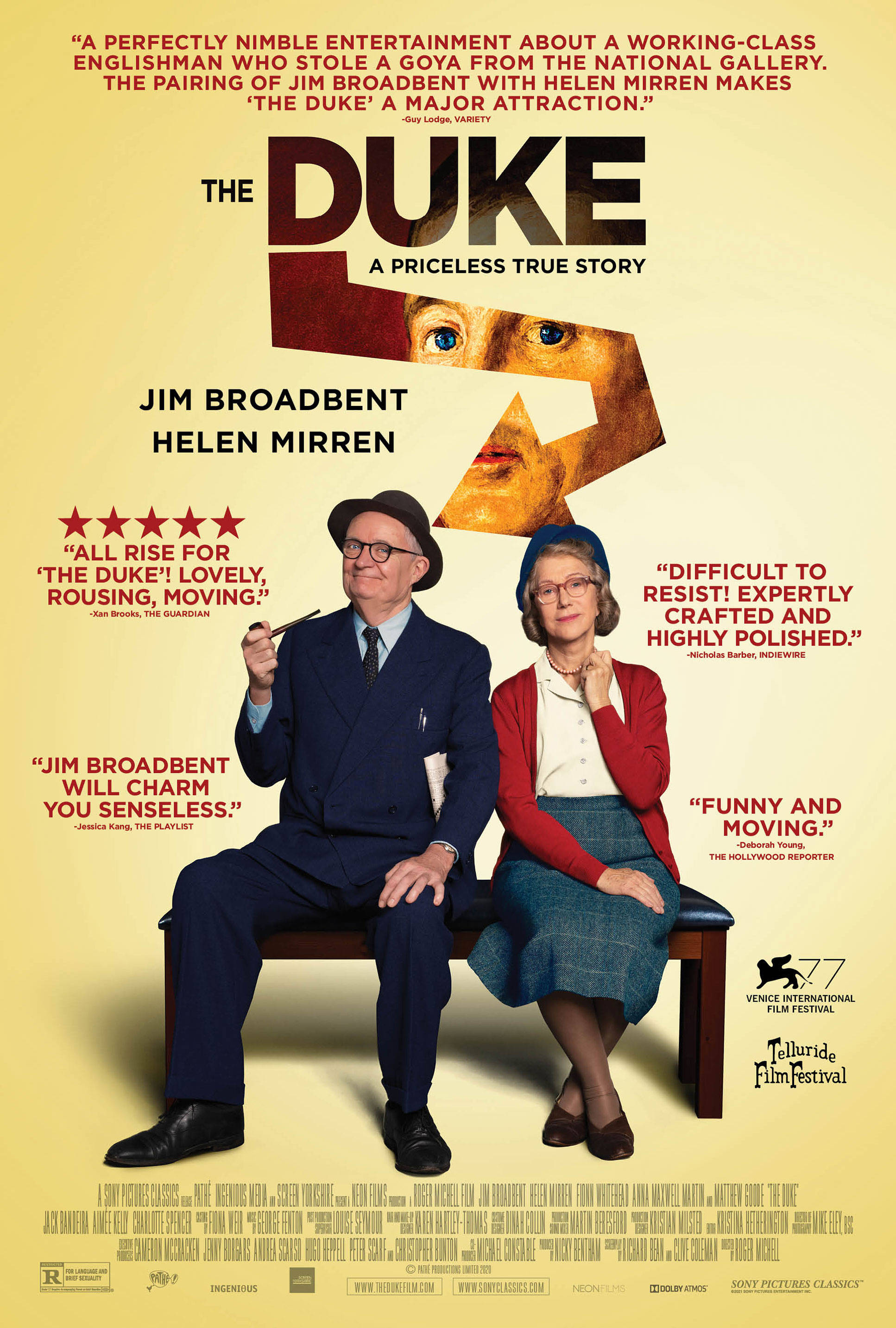 Póster de la Película The Duke de Jim Broadbent Fondos de pantalla
