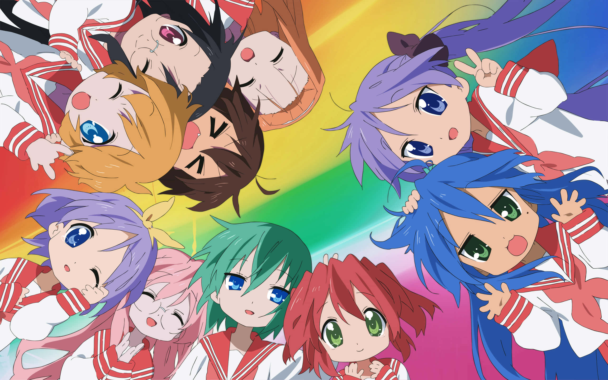 Póster de Lucky Star Anime Fondos de pantalla
