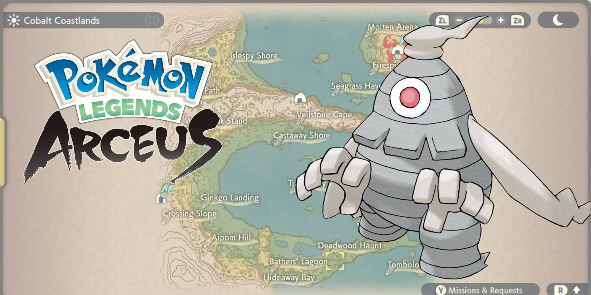 Póster de Mapa del Juego de Dusclops Fondos de pantalla