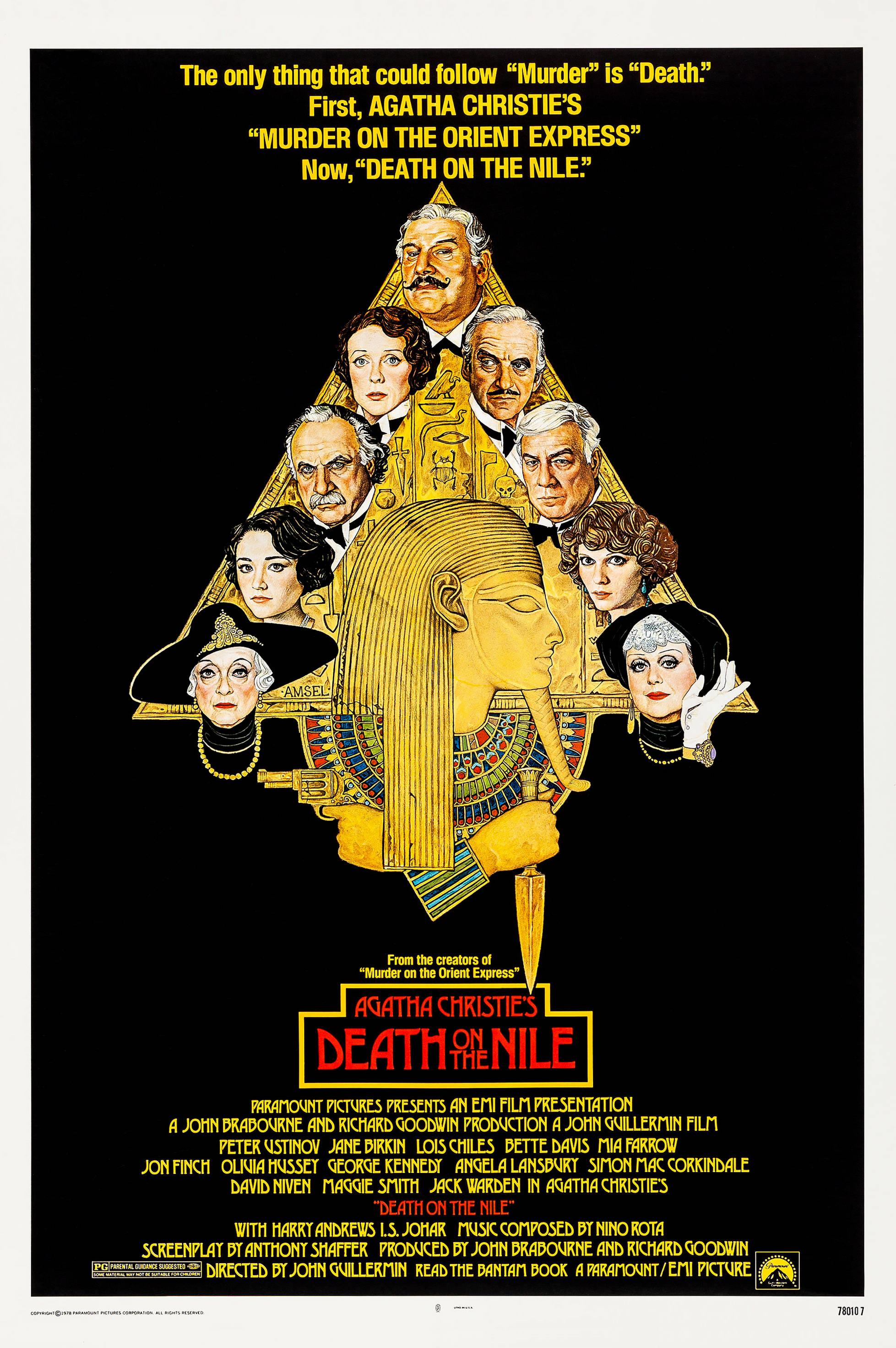 Póster de Muerte en el Nilo David Niven Fondos de pantalla