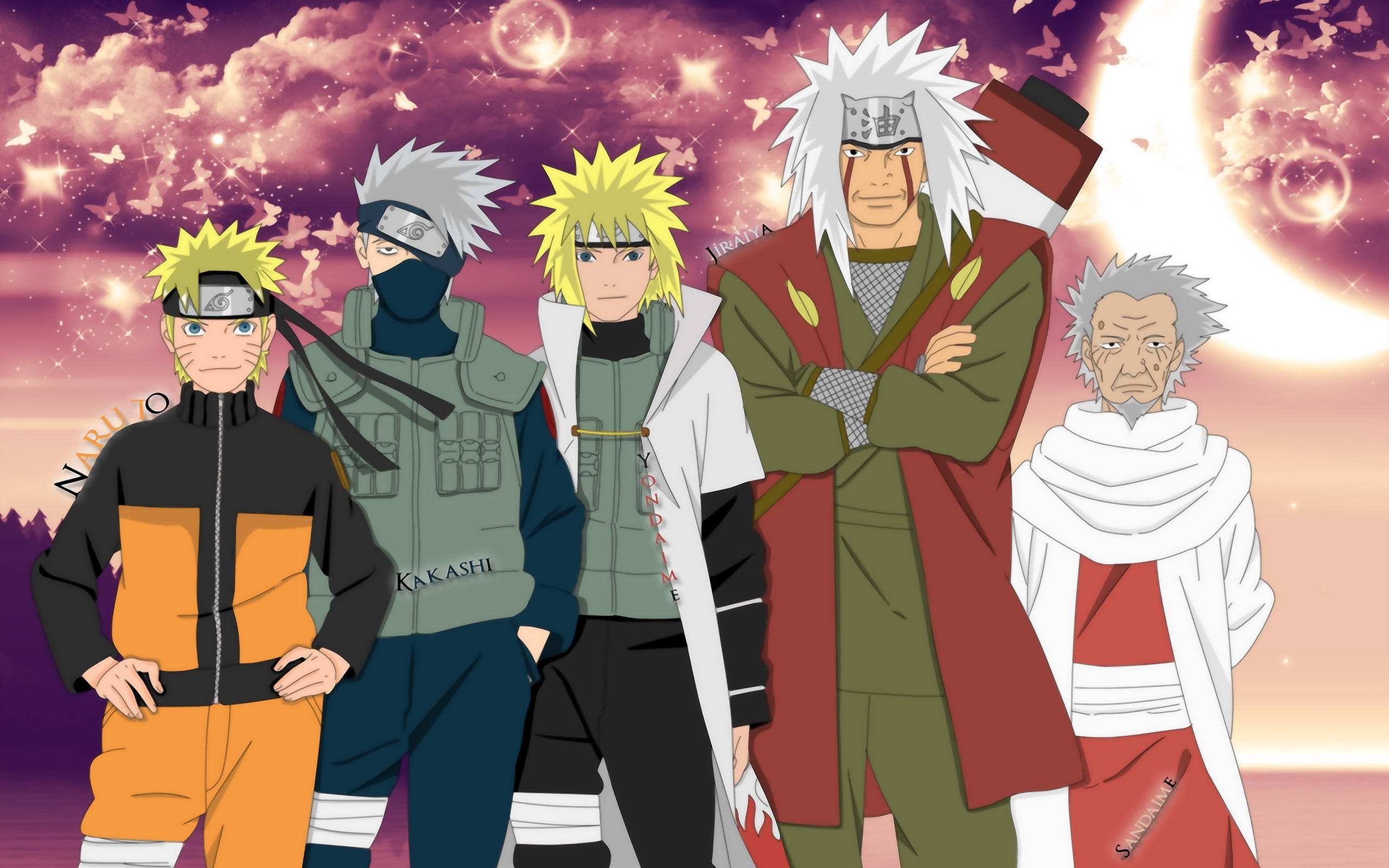 Póster de Naruto Hokage Fondos de pantalla