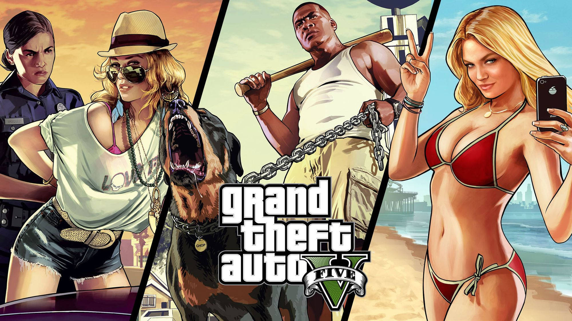 Póster de panel genial de GTA Fondos de pantalla