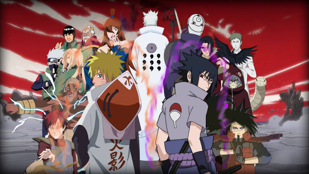 Póster de Personajes de Naruto Fondos de pantalla