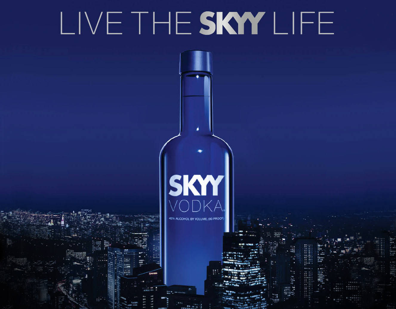Póster de Skyy Vodka Vive la Vida Skyy Fondos de pantalla
