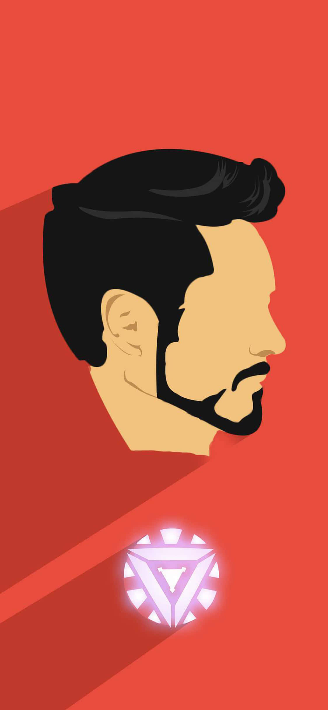 Póster genial de Iron Man para fanáticos del iPhone Fondos de pantalla