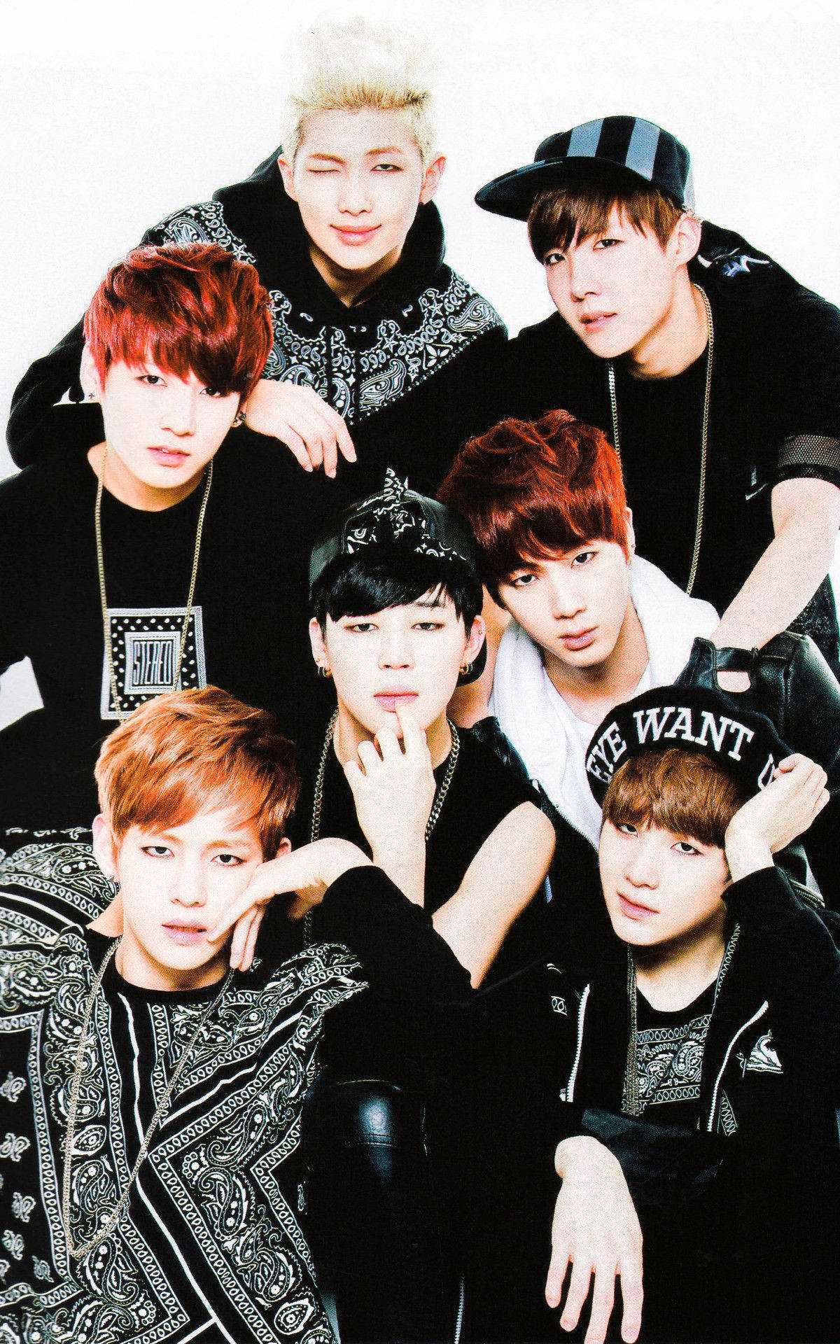 Póster hermoso de BTS para pantalla de teléfono Fondos de pantalla