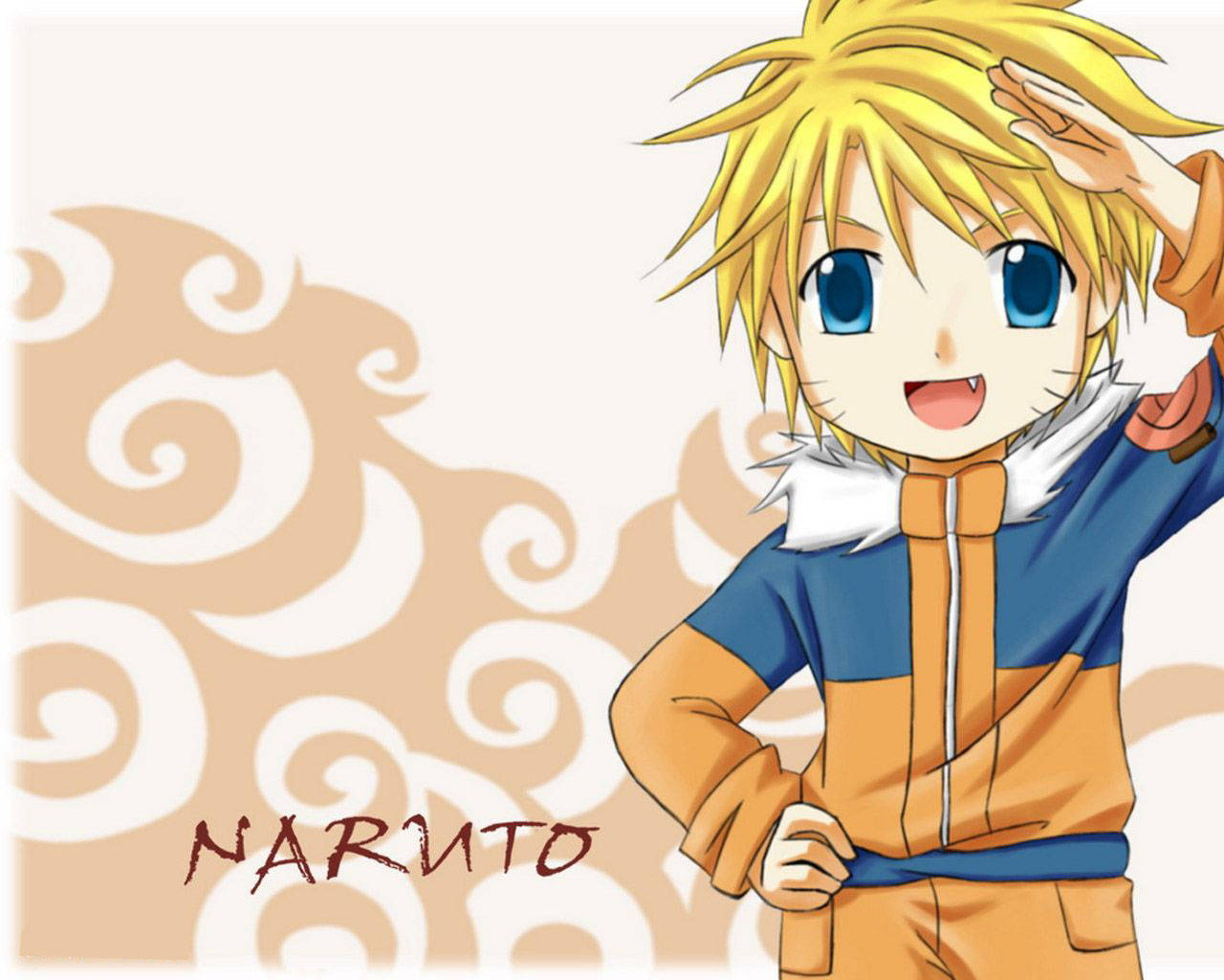 Póster lindo de Naruto caricatura Fondos de pantalla