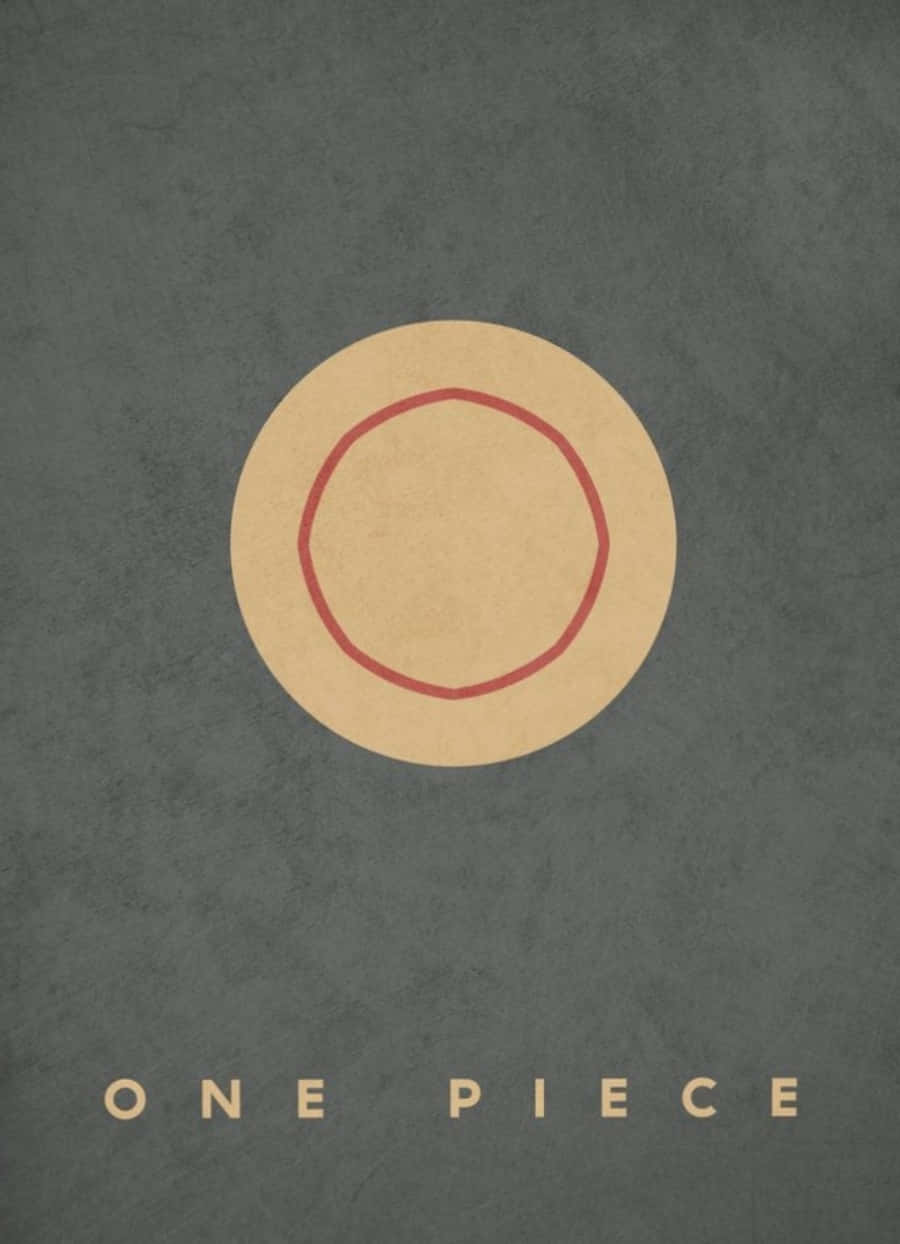 Póster minimalista de One Piece Fondos de pantalla