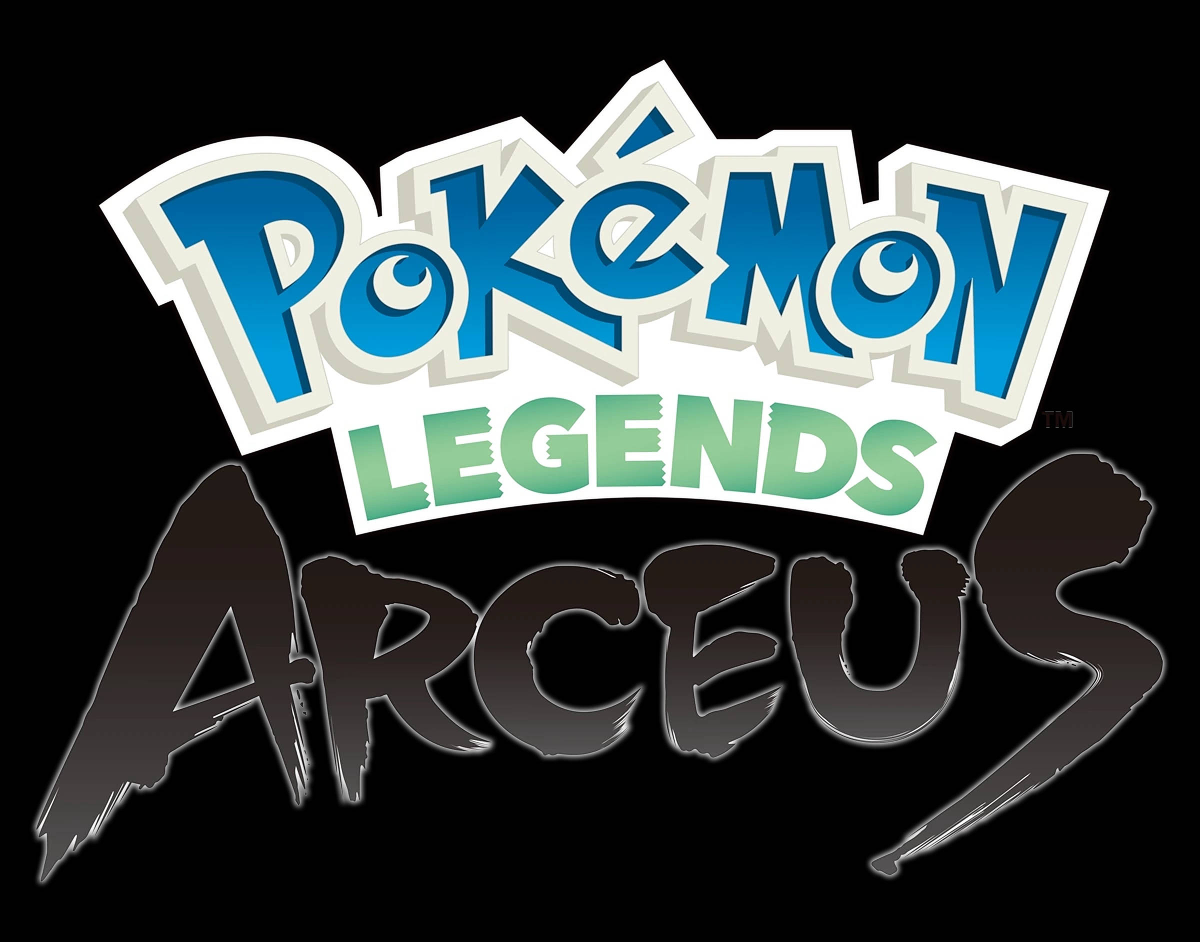 Póster Negro de Pokémon Leyendas Arceus Fondos de pantalla