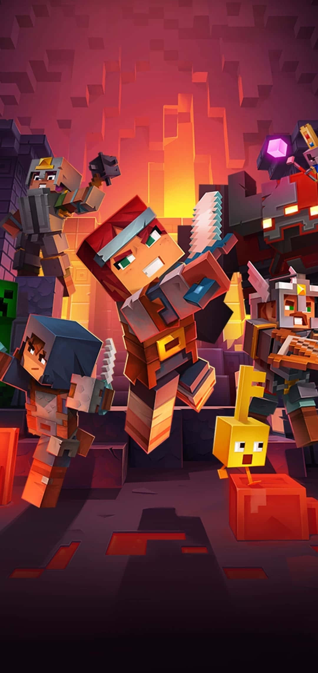 Póster Promocional de Minecraft para Pixel 3 Fondos de pantalla