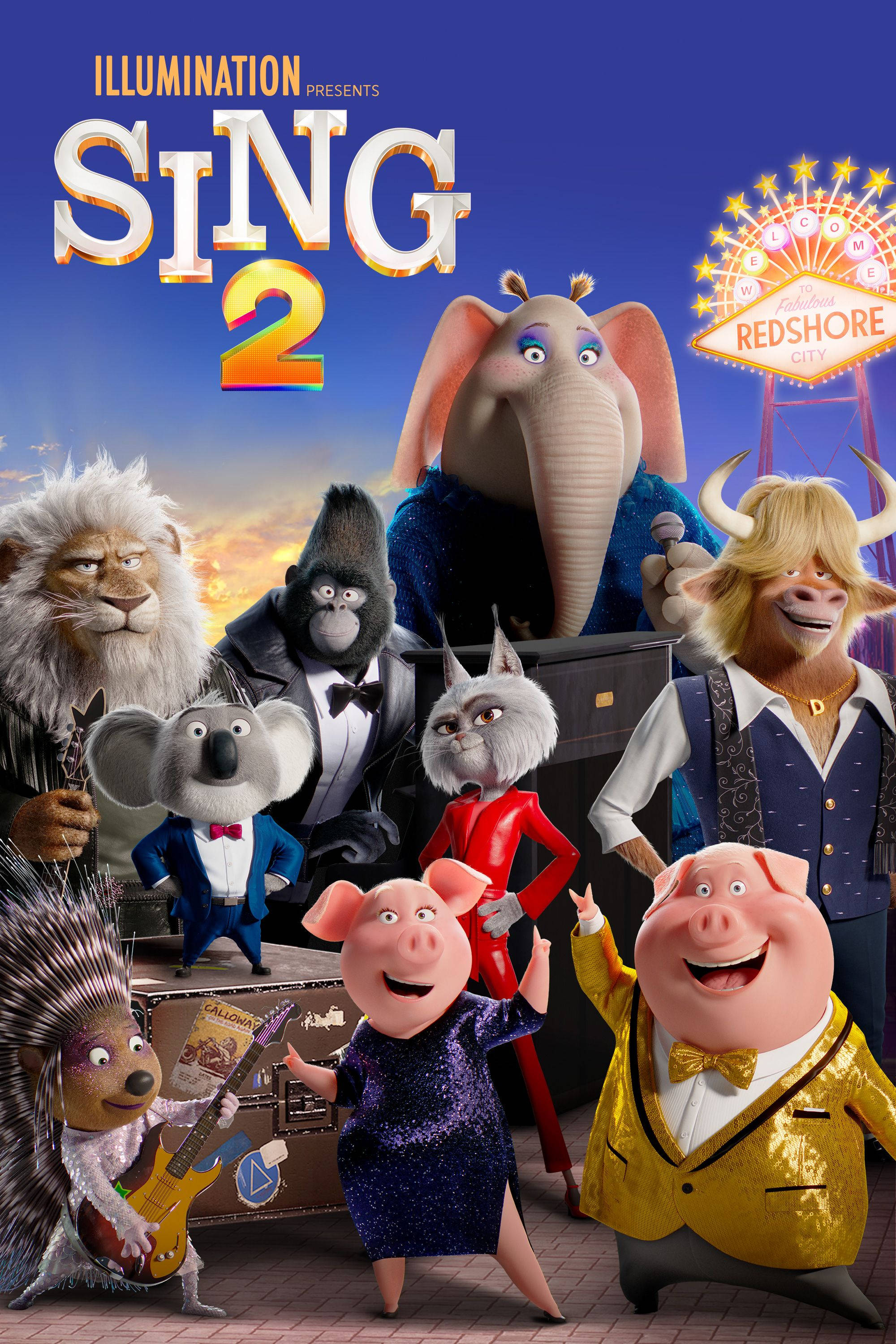 Póster promocional de Sing 2 Fondos de pantalla