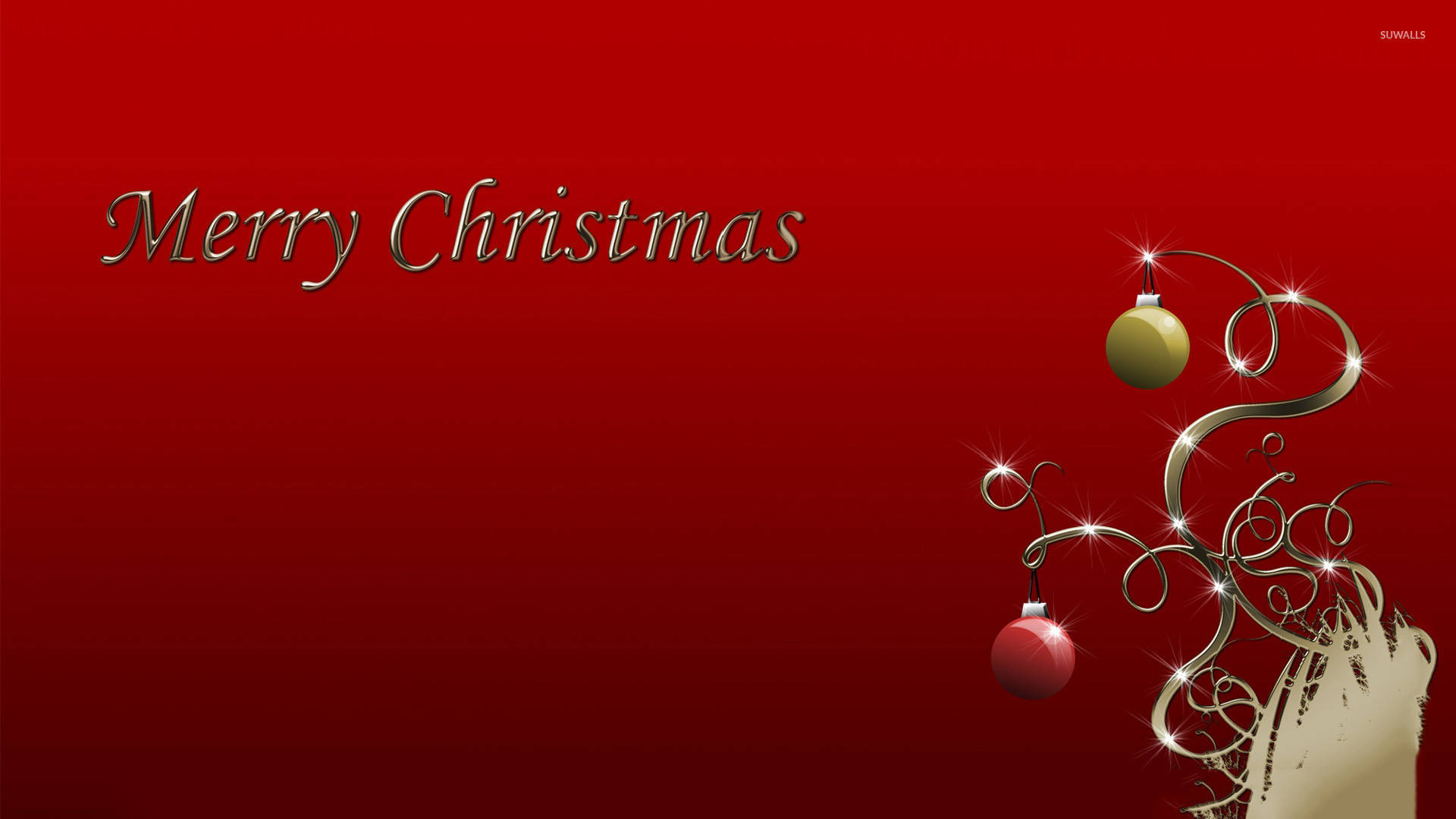 Póster Rojo de Navidad Fondos de pantalla
