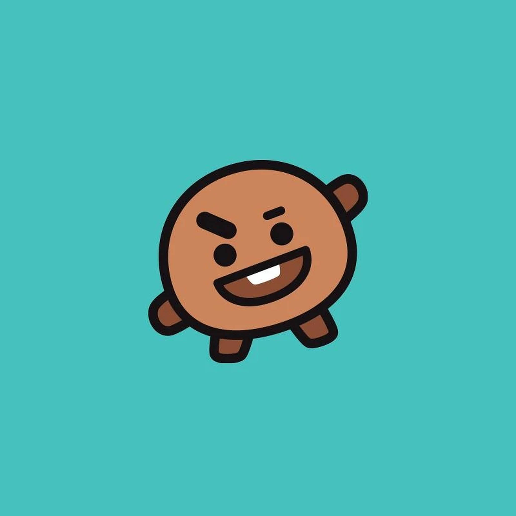 Póster Turquesa de Shooky BT21 Fondos de pantalla