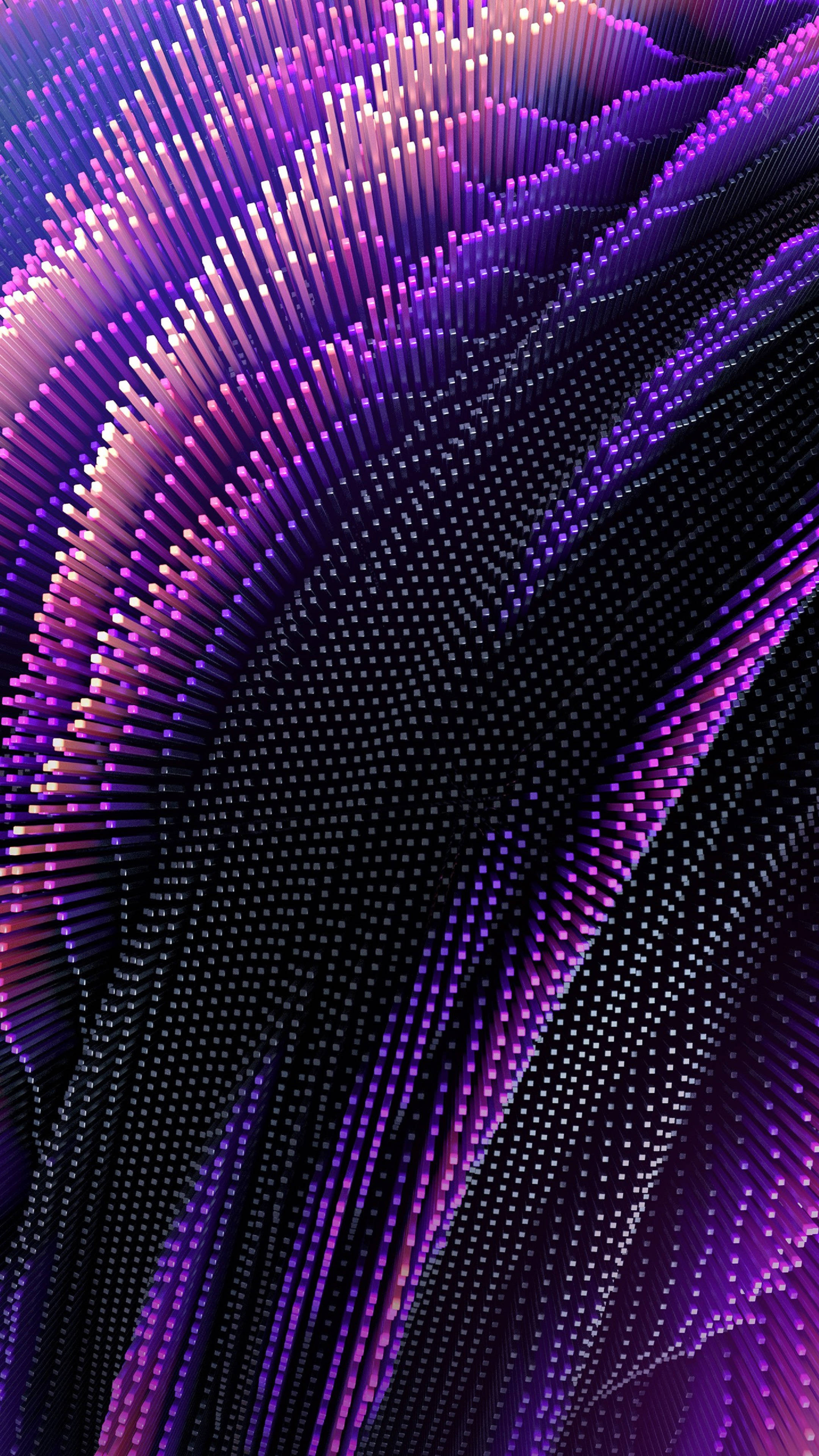 Postes Abstractos Neón iPhone 4K Fondos de pantalla