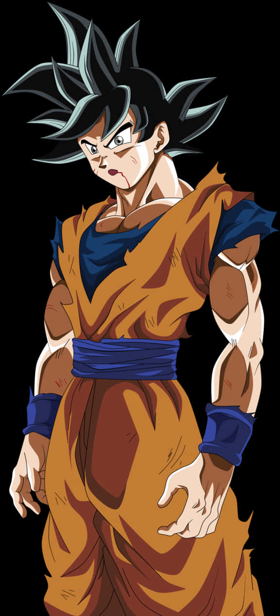 Postura de Goku Ultra Instinto Fondos de pantalla