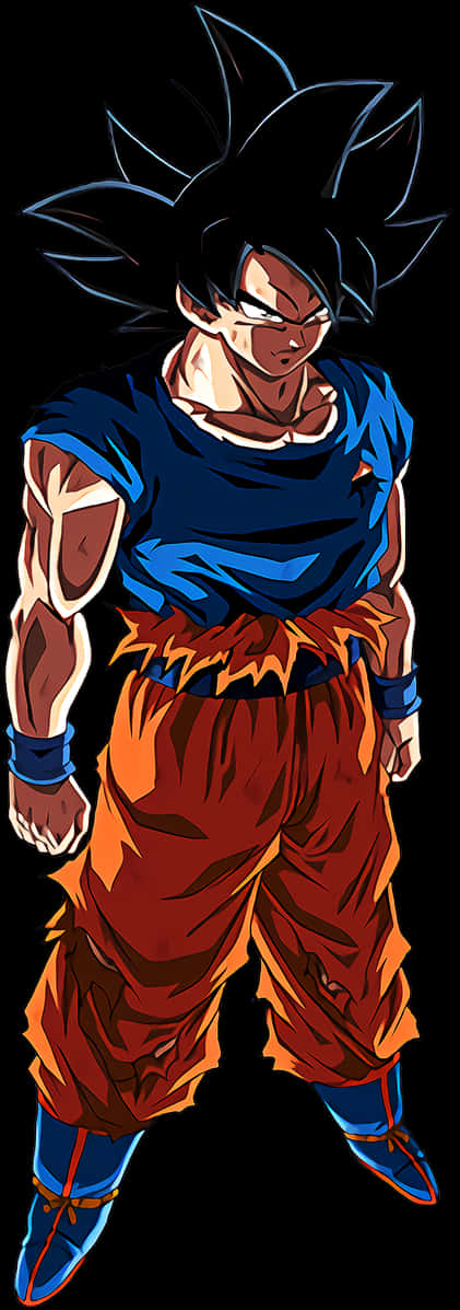 Postura de Goku Ultra Instinto Fondos de pantalla