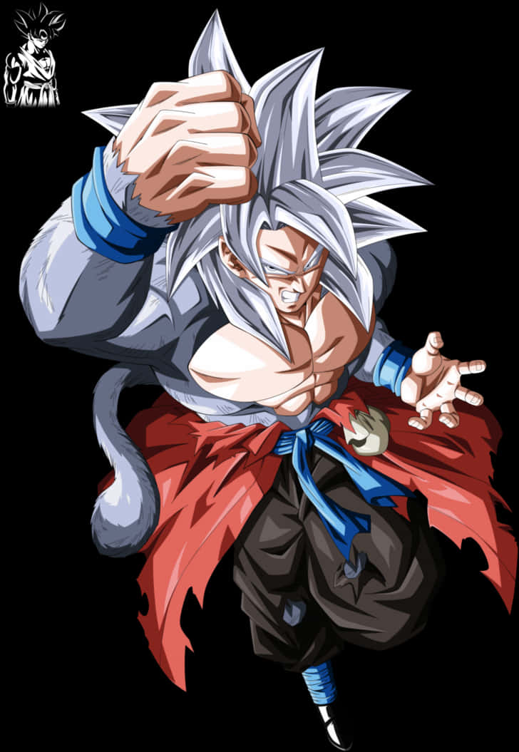 Postura de Poder de Goku Ultra Instinto Fondos de pantalla