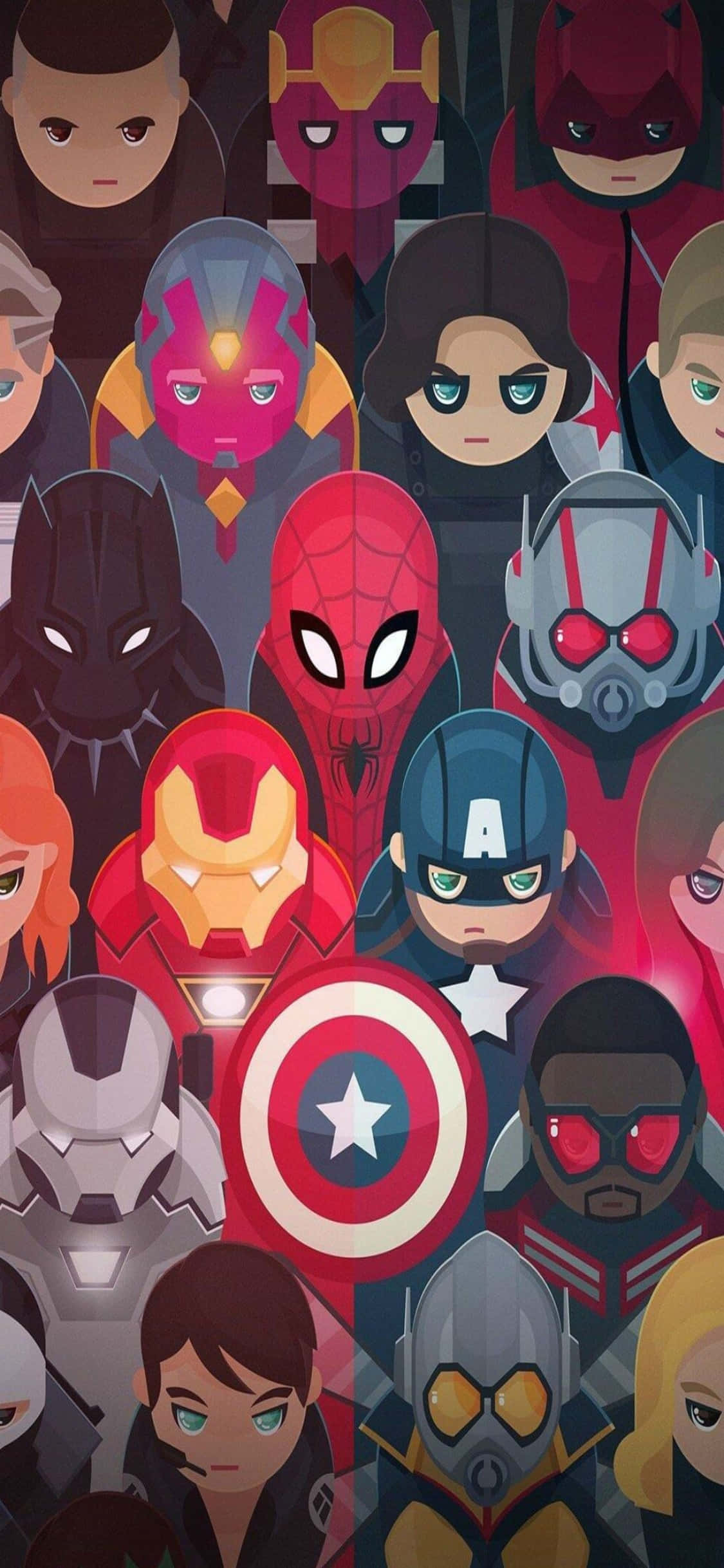 Potencia tu iPhone con el equipo que lo inició todo: Marvel's Avengers Fondos de pantalla