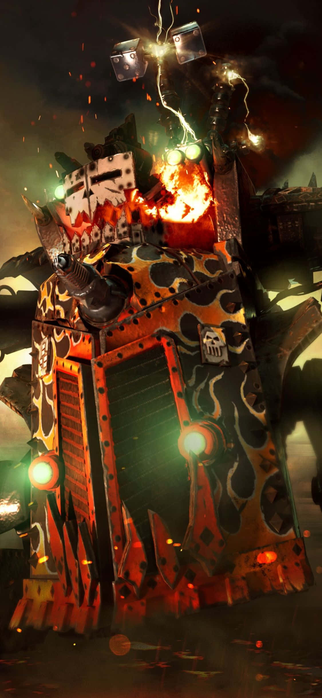 Prepárate para Batallas Épicas con iPhone Xs Dawn Of War III Fondos de pantalla