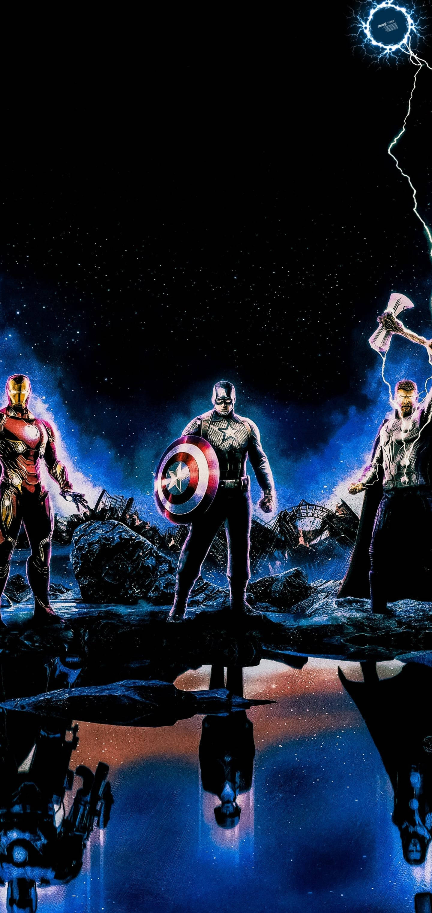 Prepárate para conquistar la galaxia con los Vengadores y el Samsung Galaxy S10 Plus Fondos de pantalla