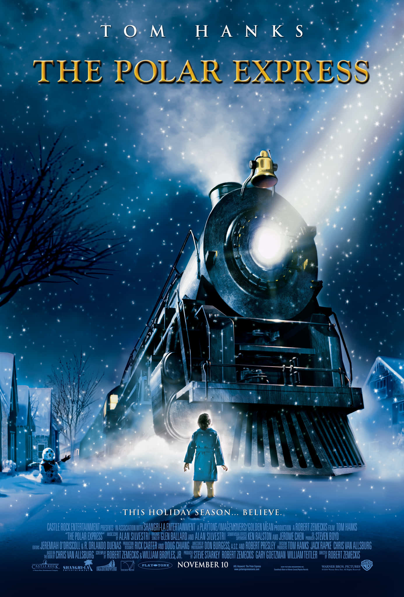 ¡Prepárate para el viaje de tu vida a bordo del Polar Express! Fondos de pantalla
