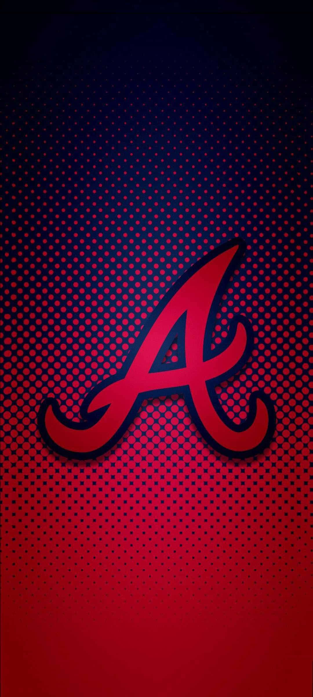 Prepárate para el próximo juego de los Braves con tu iPhone de los Atlanta Braves Fondos de pantalla