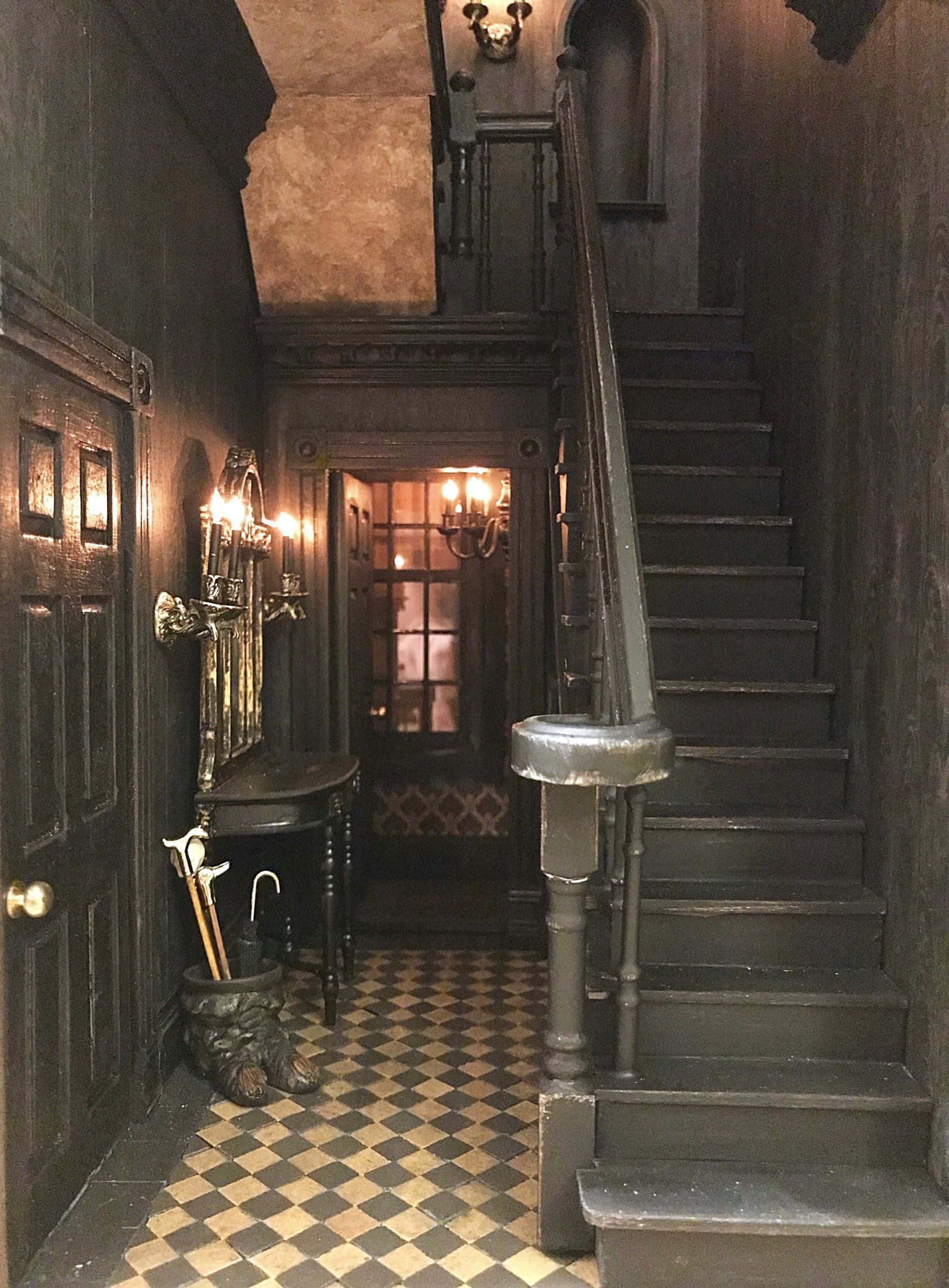 Prepárate para entrar al Salón de Artes Oscuras de Hogwarts Fondos de pantalla