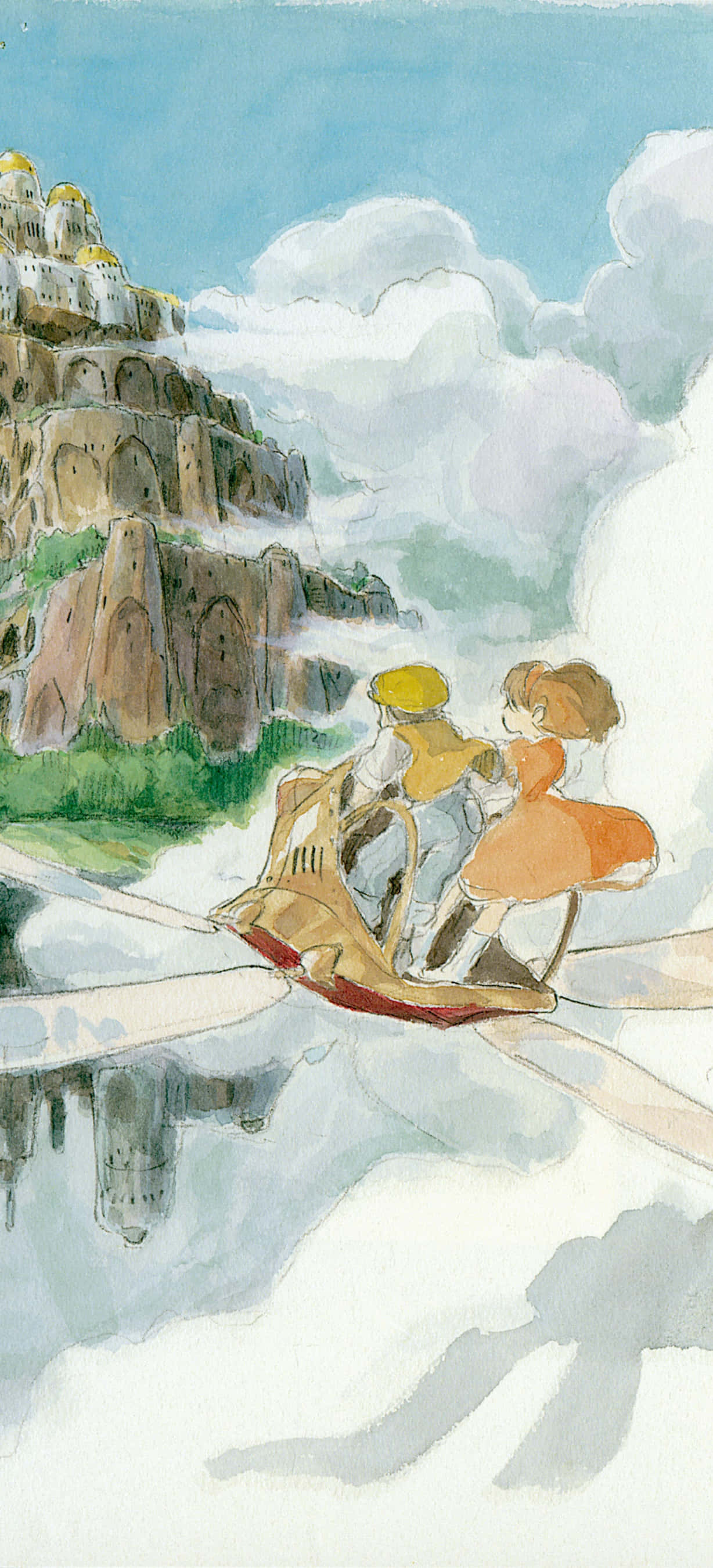 Prepárate para explorar el mundo de Studio Ghibli con este teléfono Fondos de pantalla