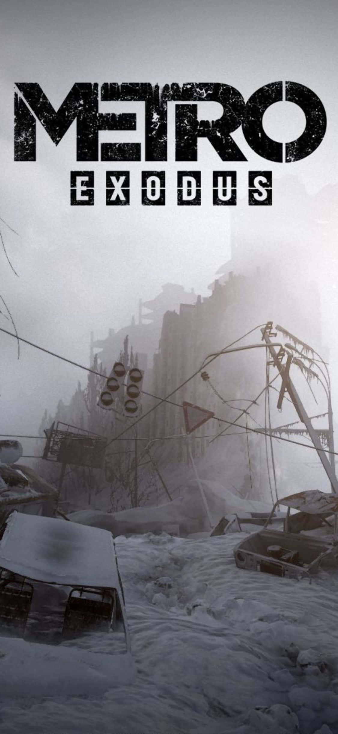 Prepárate para explorar un mundo postapocalíptico con tu iPhone X y Metro Exodus Fondos de pantalla