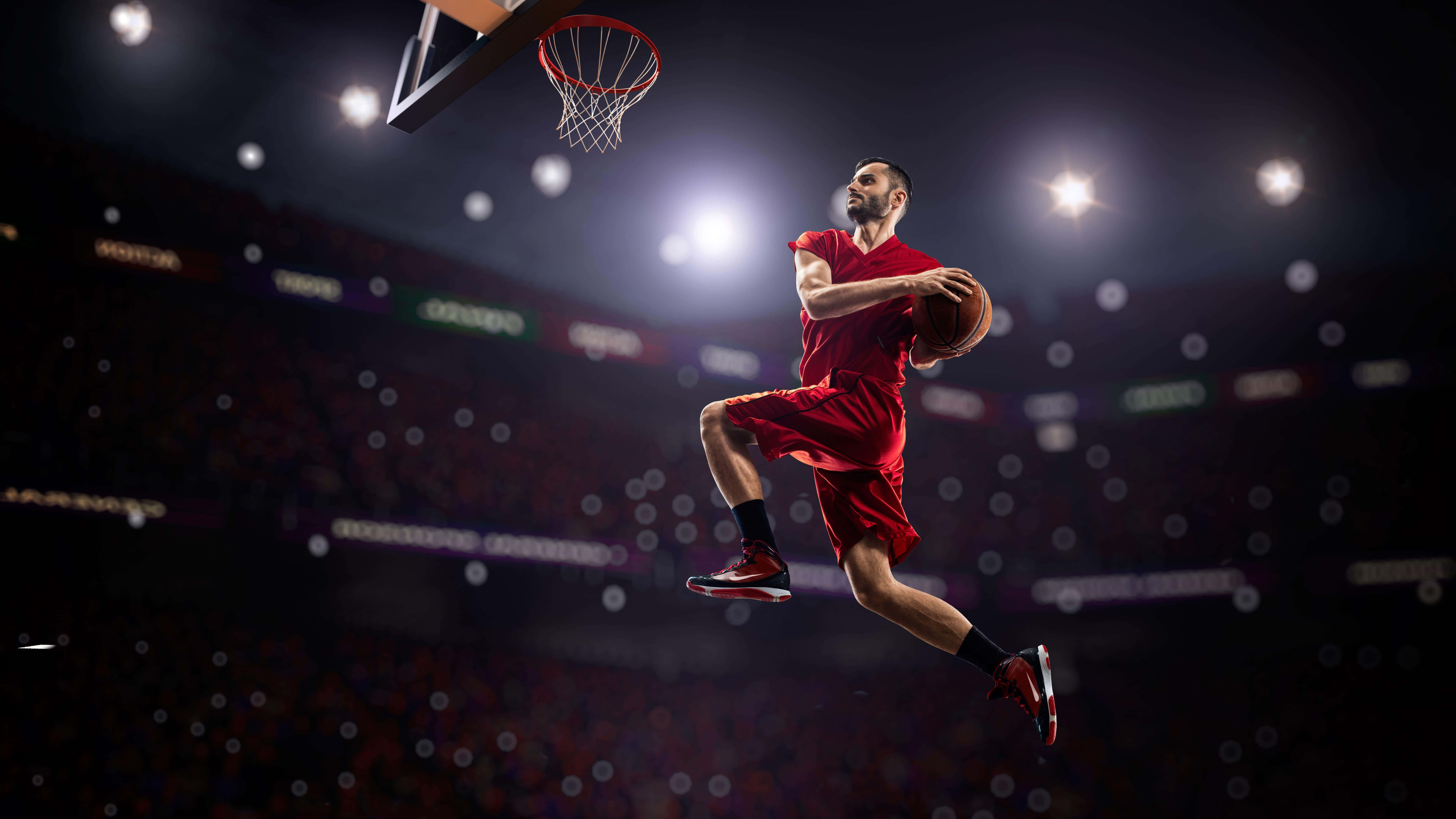 Prepárate para llevar tu juego de baloncesto al siguiente nivel con resolución 4K Fondos de pantalla
