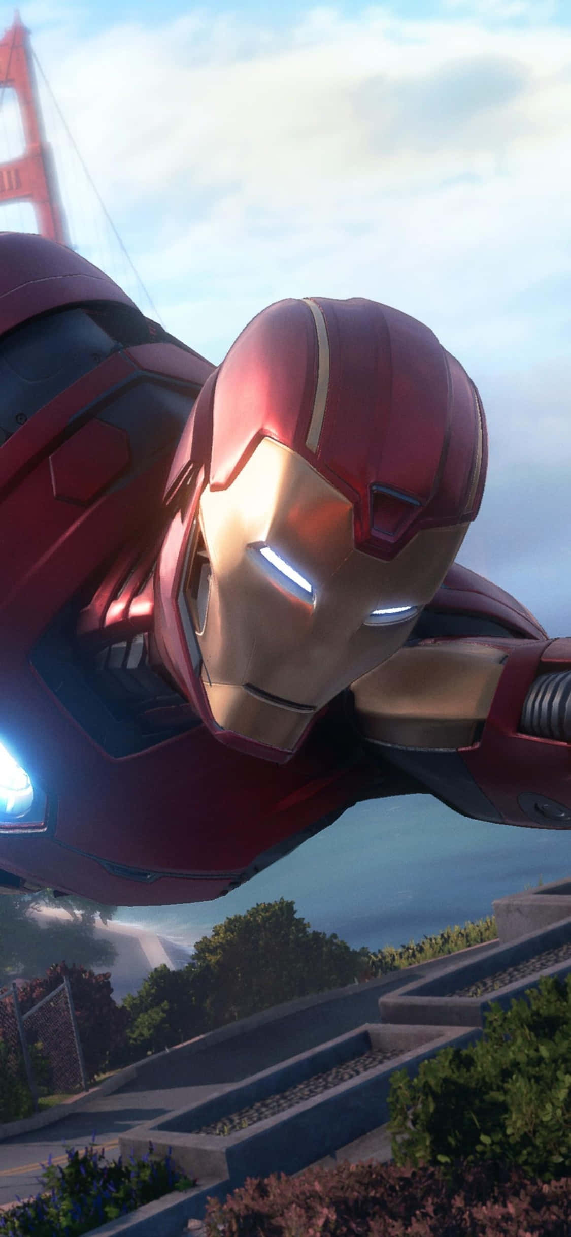 Prepárate para la gran colaboración de Apple y Marvel's Avengers con el fondo de pantalla oficial para iPhone XS Fondos de pantalla
