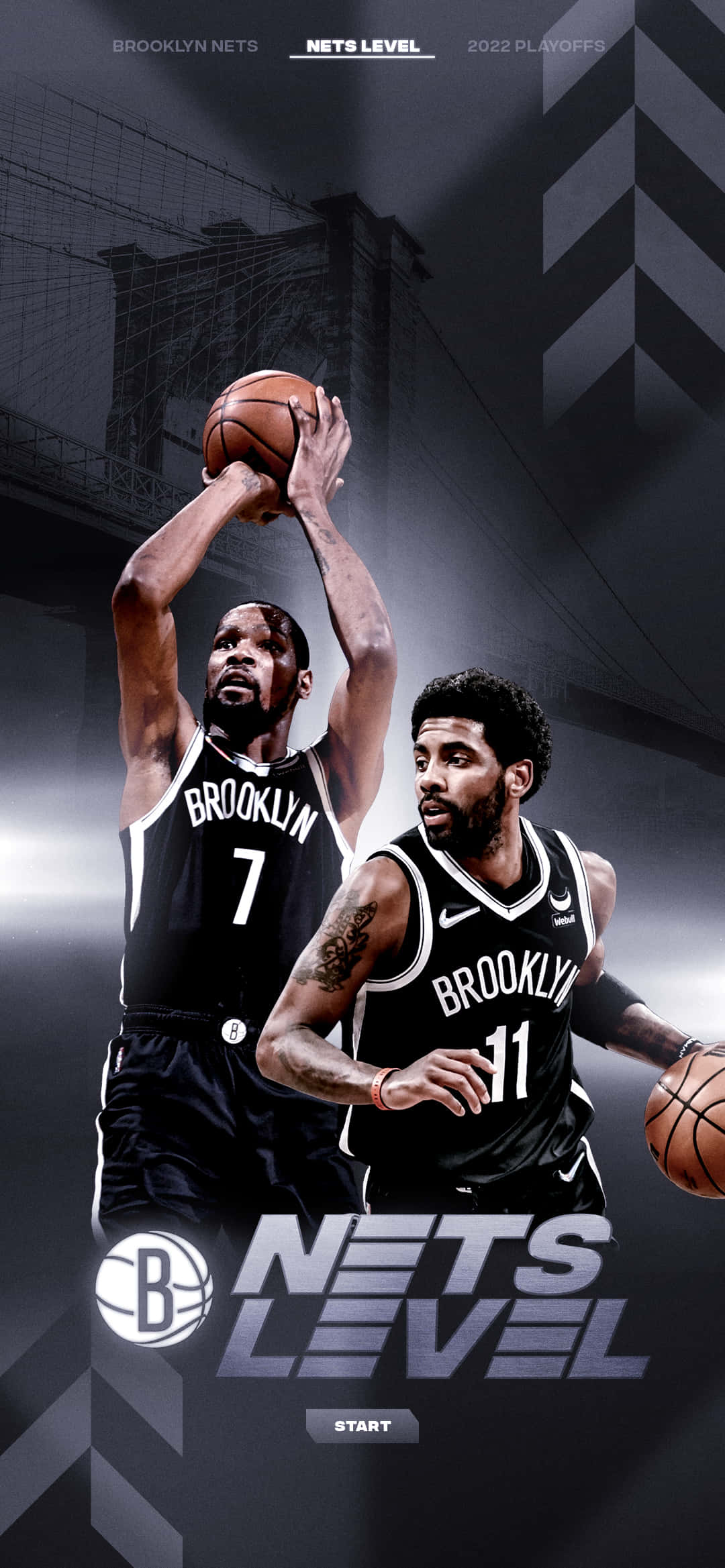 Prepárate para la Acción de los Brooklyn Nets Fondos de pantalla