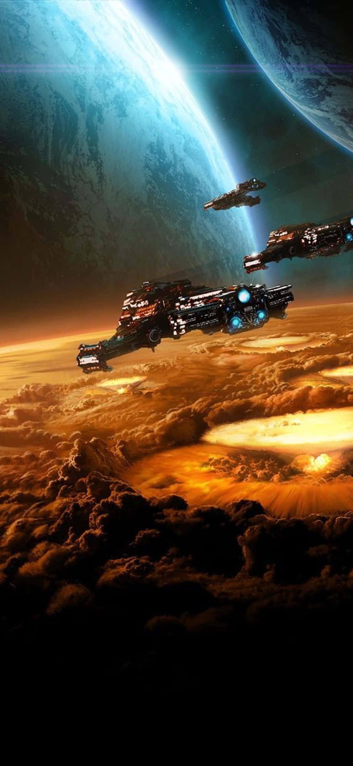 Prepárate para la batalla con el iPhone X y StarCraft II Fondos de pantalla