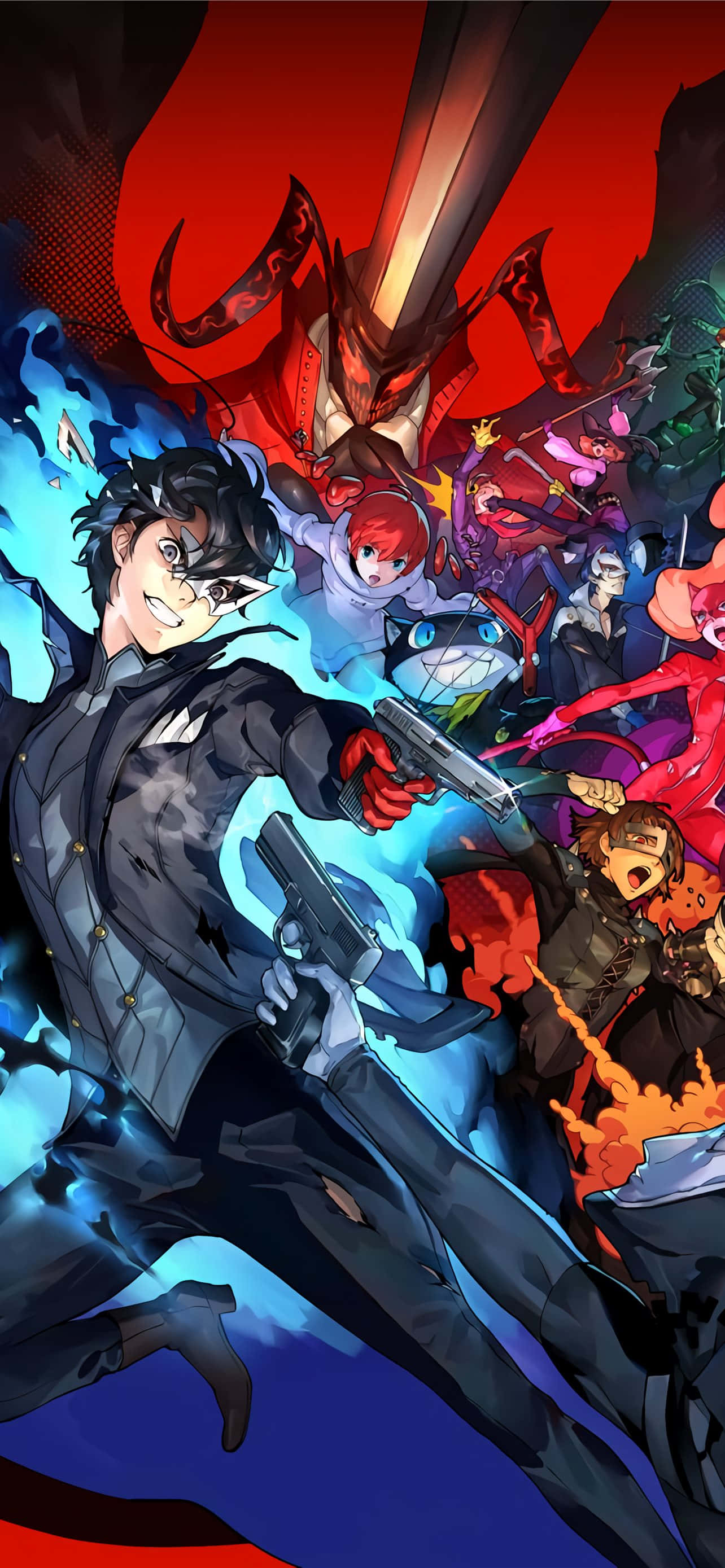 Prepárate para la emocionante aventura de Persona 5 ahora disponible en iPhone Fondos de pantalla
