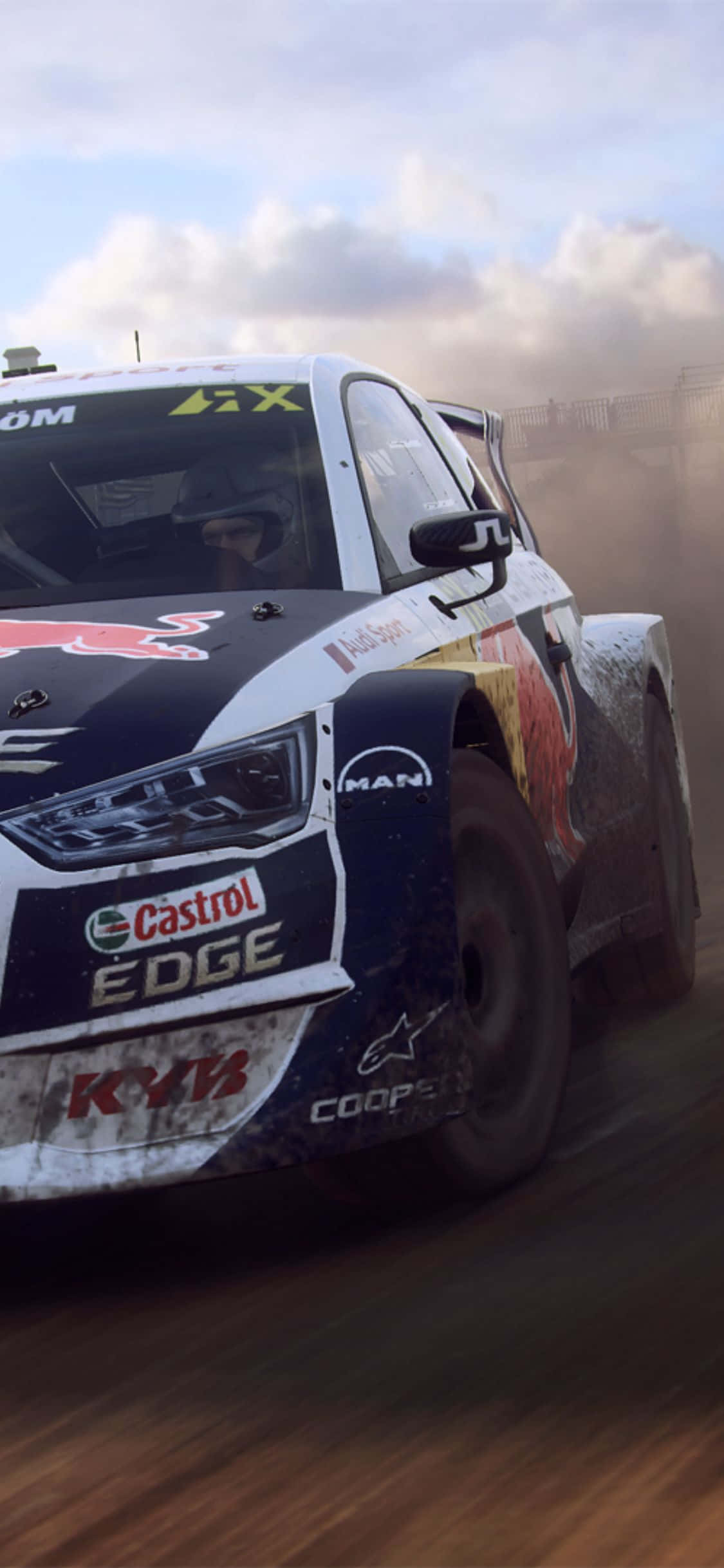 Prepárate para paseos salvajes de dirt rally con el iPhone Xs Fondos de pantalla