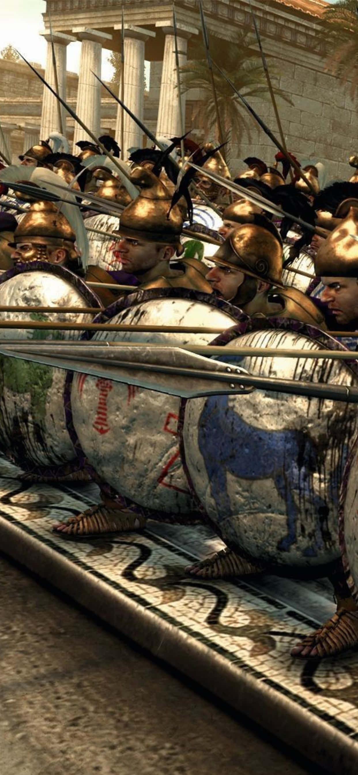Prepárate para Total War Attila en tu iPhone XS Max Fondos de pantalla