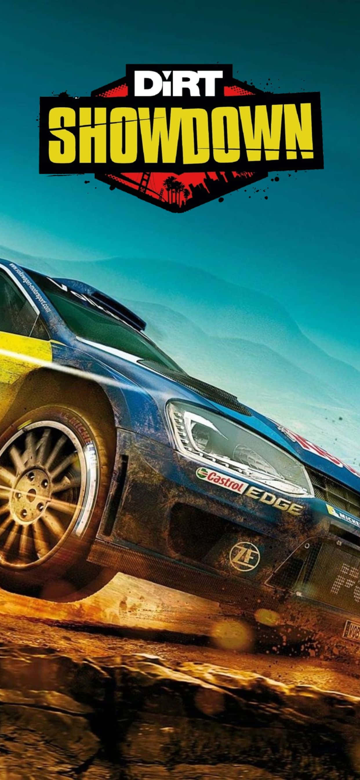¡Prepárate para un emocionante Dirt Showdown en tu iPhone Xs Max! Fondos de pantalla