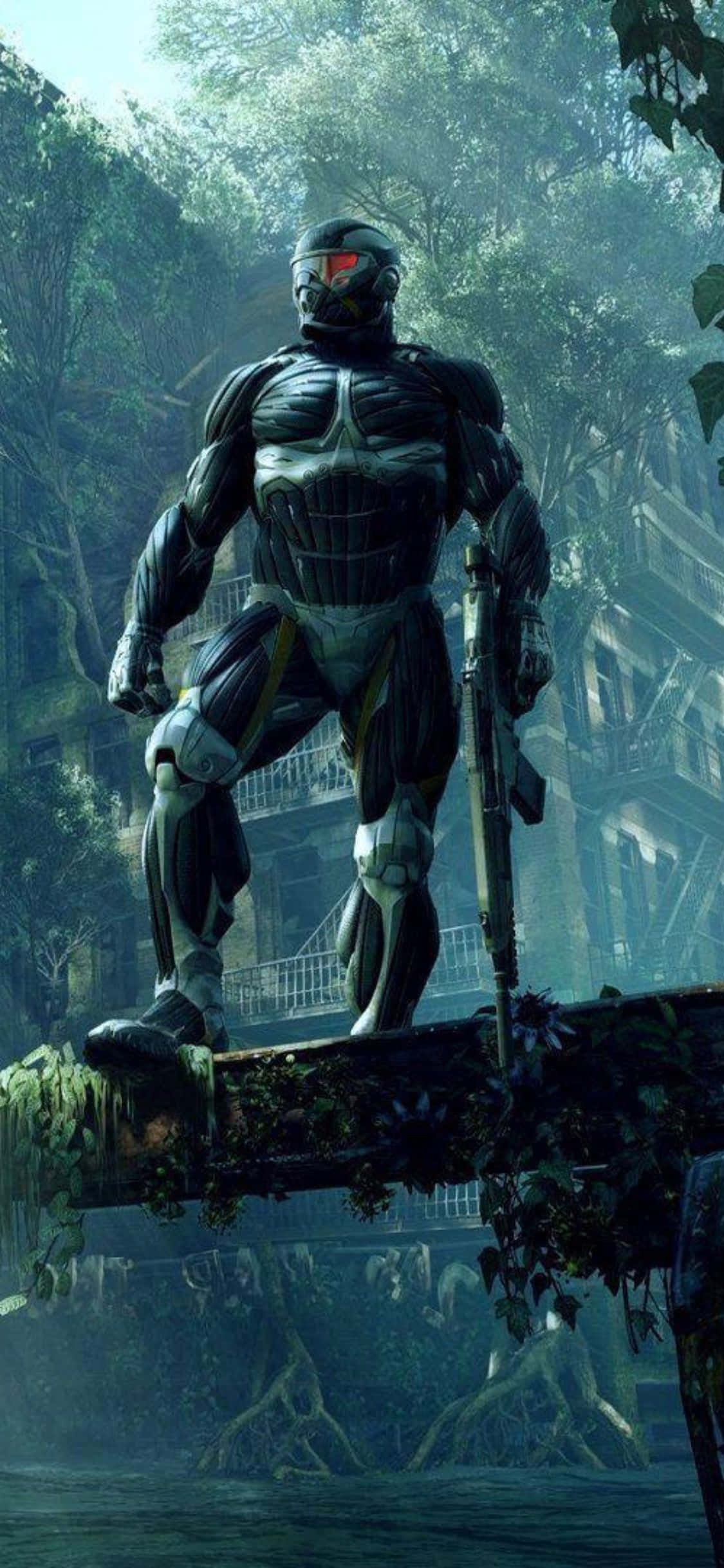 Prepárate para una aventura épica con iPhone X y Crysis 3 Fondos de pantalla